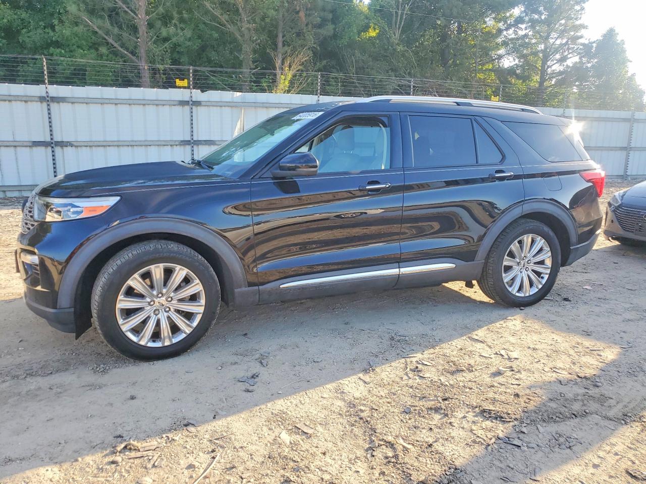 2020 Ford Explorer Limited Черный vin: 1FMSK7FH5LGB08761