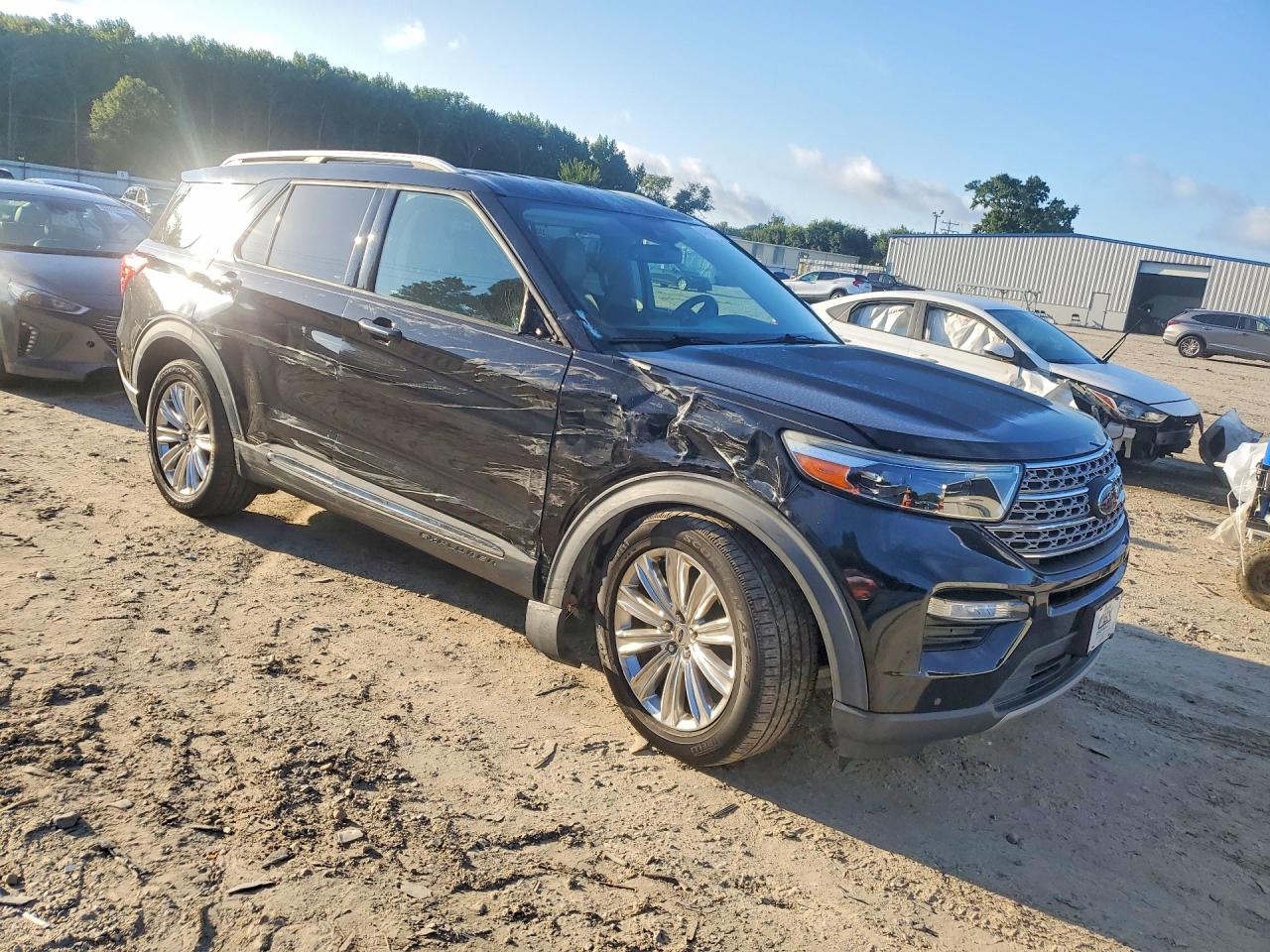 2020 Ford Explorer Limited Black vin: 1FMSK7FH5LGB08761