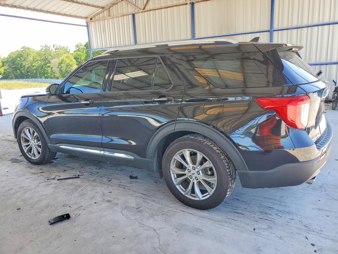 2021 Ford Explorer Limited Black vin: 1FMSK7FH5MGB11631