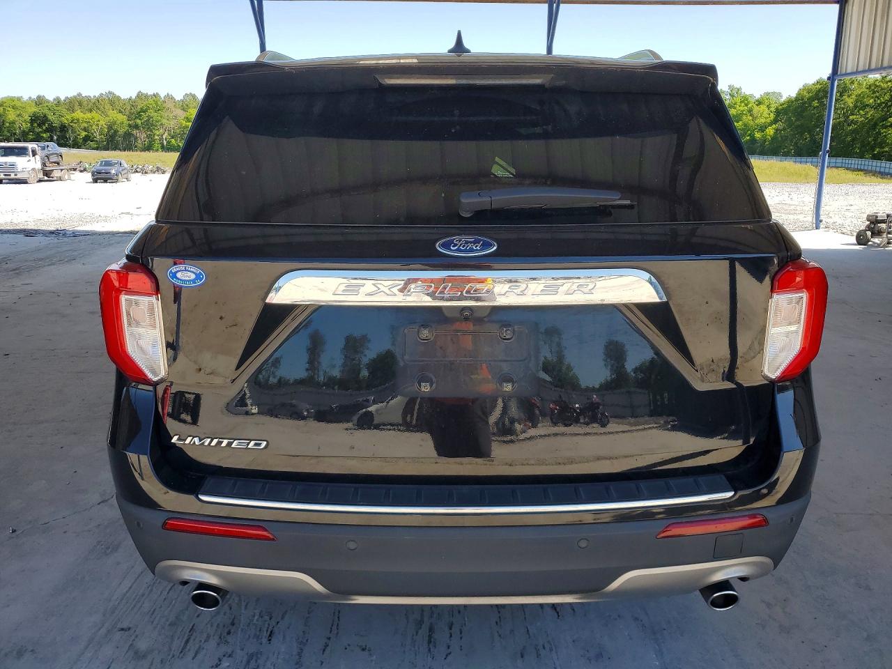 2021 Ford Explorer Limited Black vin: 1FMSK7FH5MGB11631