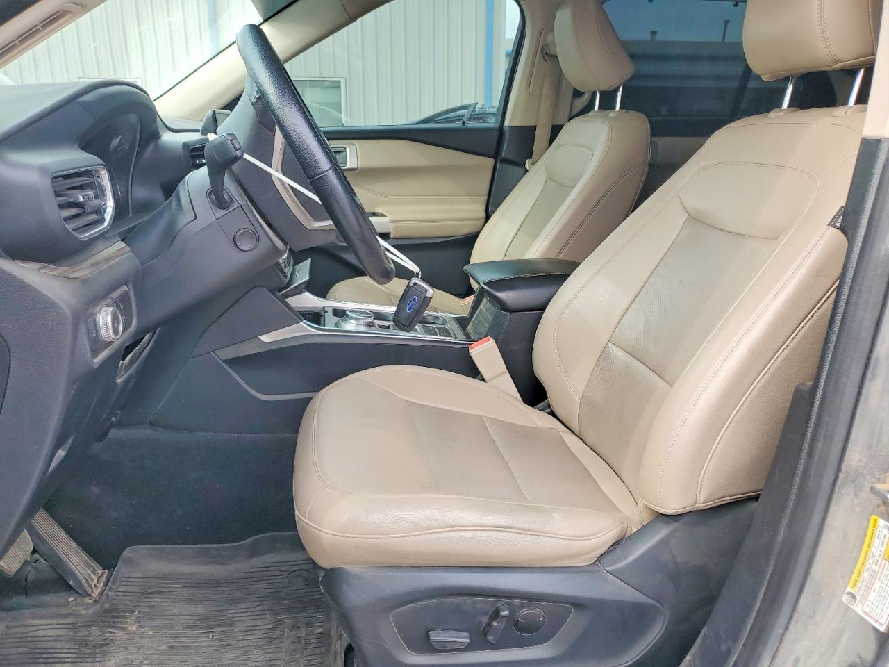 2021 Ford Explorer Limited Gray vin: 1FMSK7FH6MGA15491