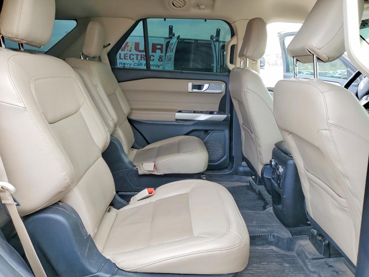 2021 Ford Explorer Limited Gray vin: 1FMSK7FH6MGA15491