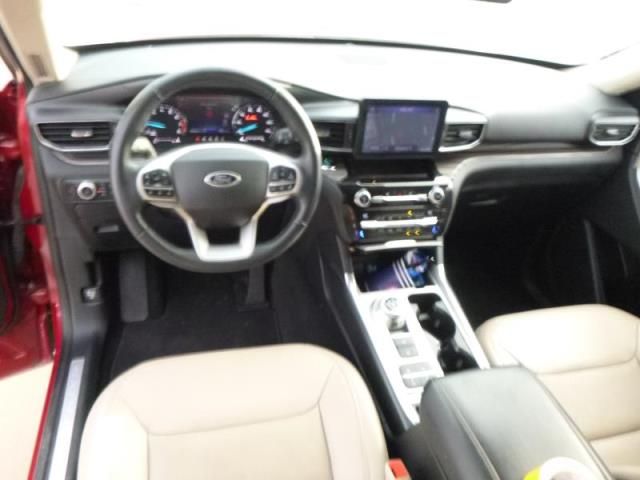 2021 Ford Explorer Limited Красный vin: 1FMSK7FH7MGB55209