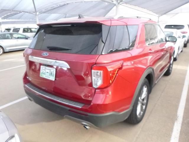 2021 Ford Explorer Limited Красный vin: 1FMSK7FH7MGB55209