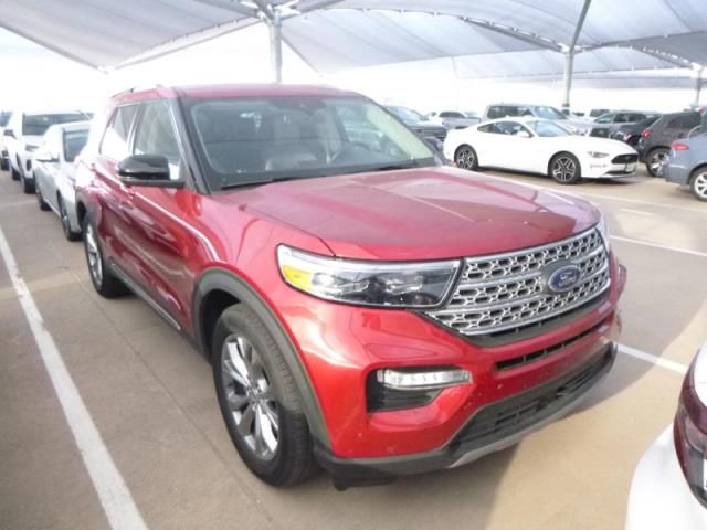 2021 Ford Explorer Limited Красный vin: 1FMSK7FH7MGB55209
