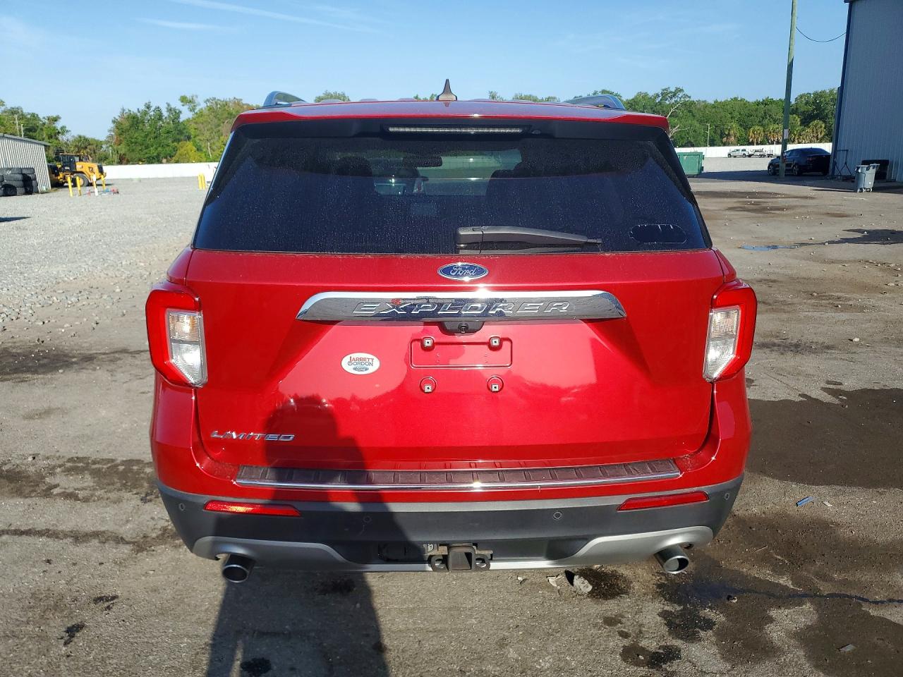2021 Ford Explorer Limited Red vin: 1FMSK7FH8MGB28701