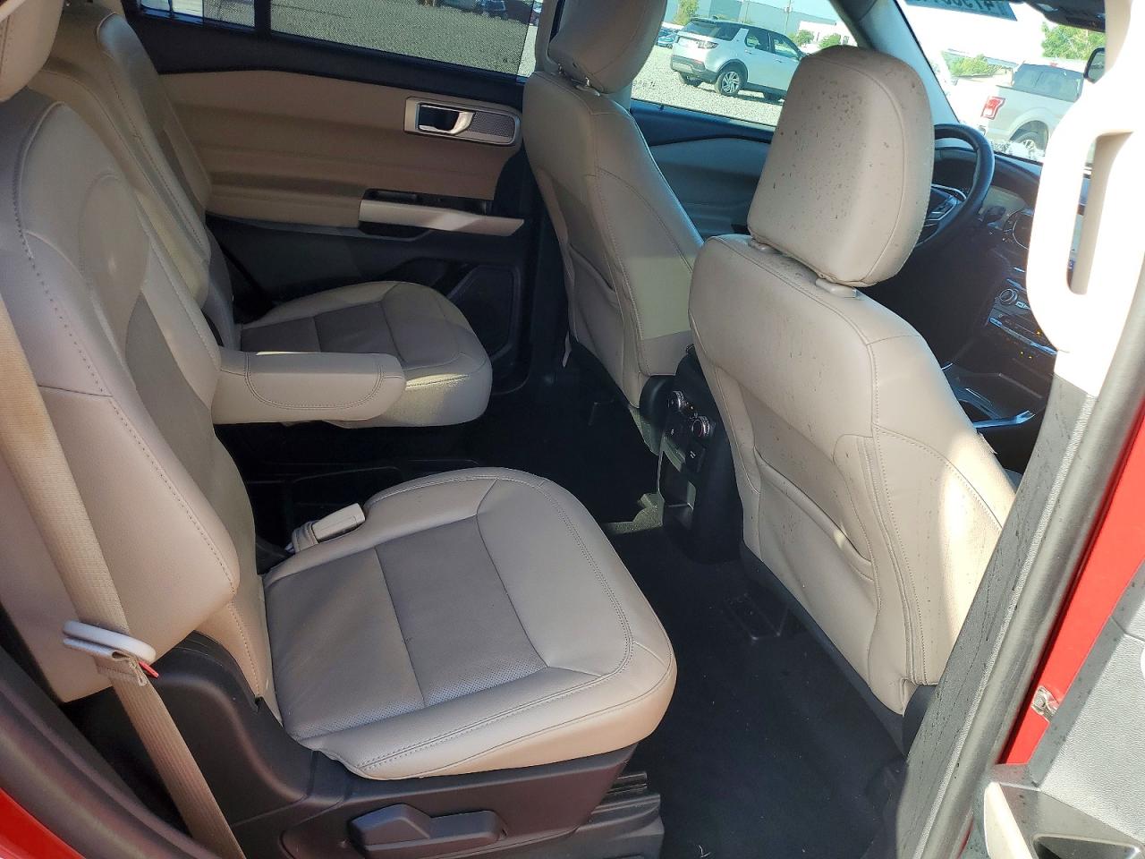 2021 Ford Explorer Limited Red vin: 1FMSK7FH8MGB28701