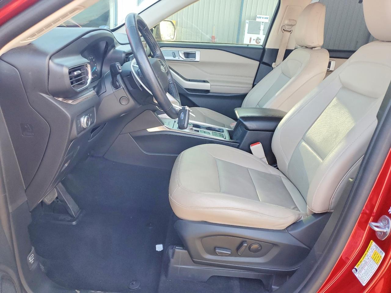 2021 Ford Explorer Limited Red vin: 1FMSK7FH8MGB28701