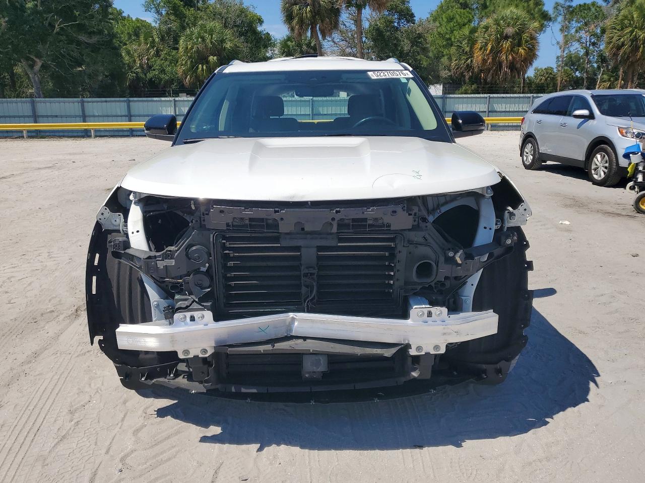 2022 Ford Explorer Limited White vin: 1FMSK7FH8NGB77396