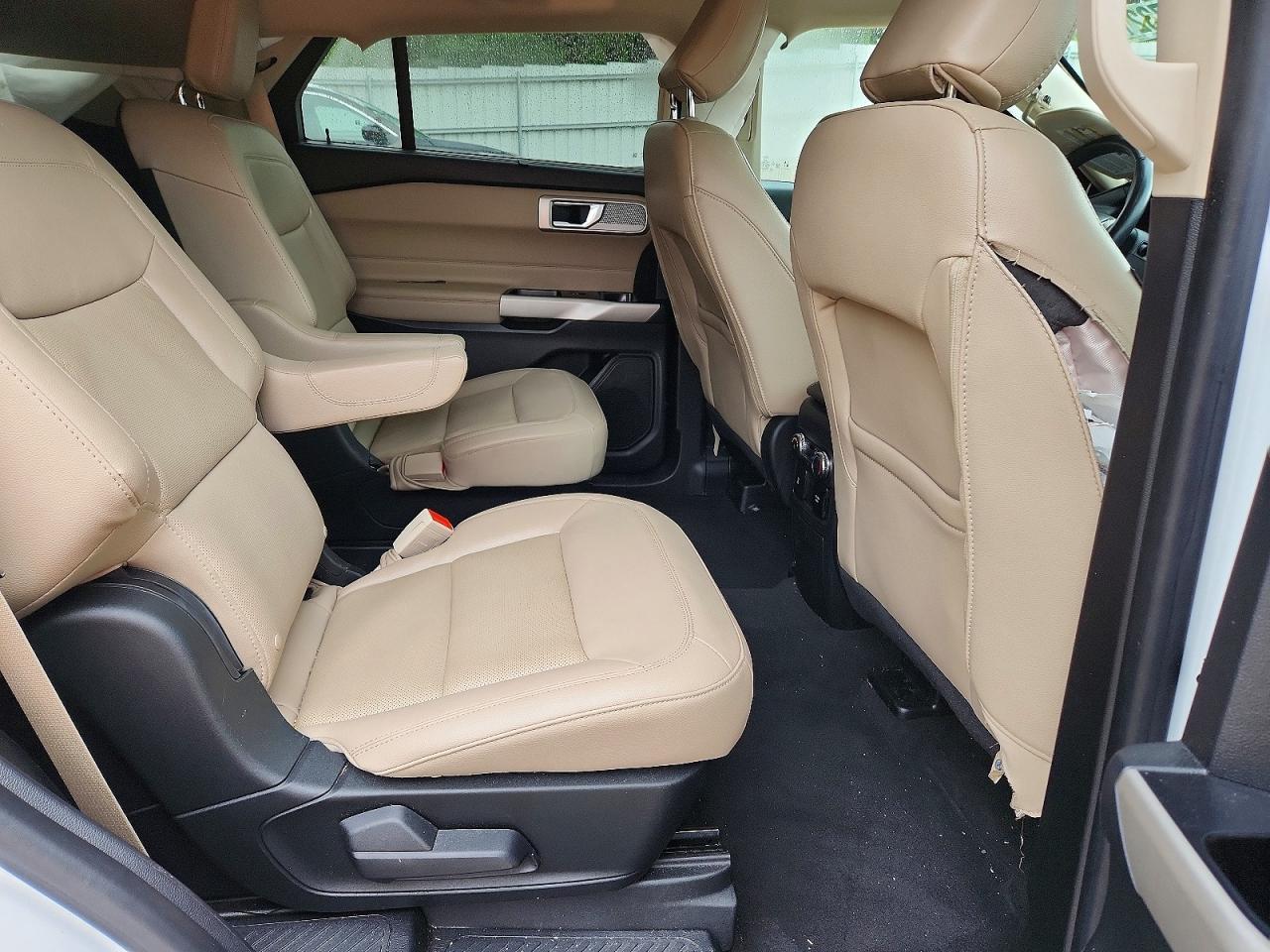 2022 Ford Explorer Limited White vin: 1FMSK7FH9NGA54707