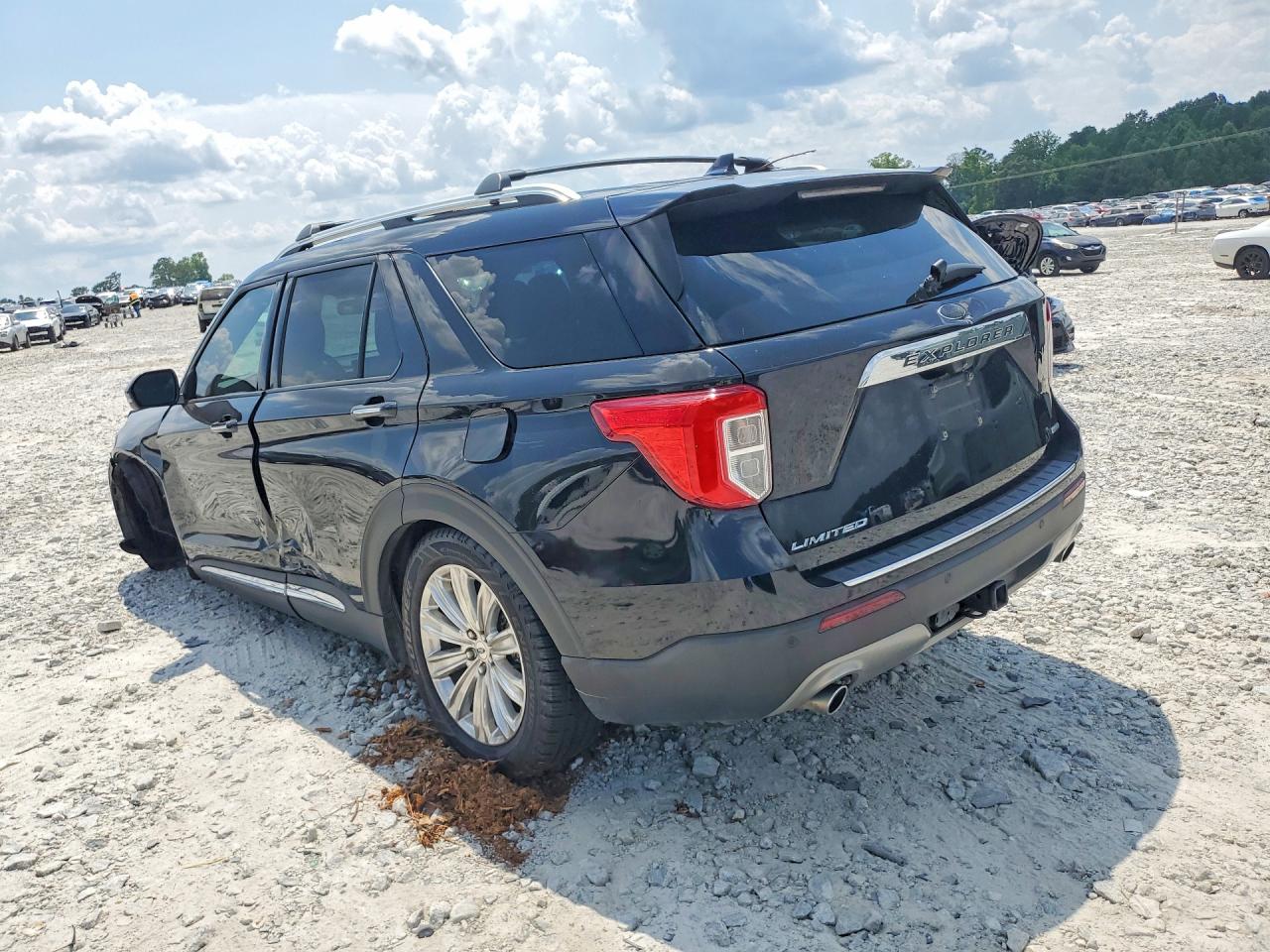 2020 Ford Explorer Limited Black vin: 1FMSK7FHXLGA57869