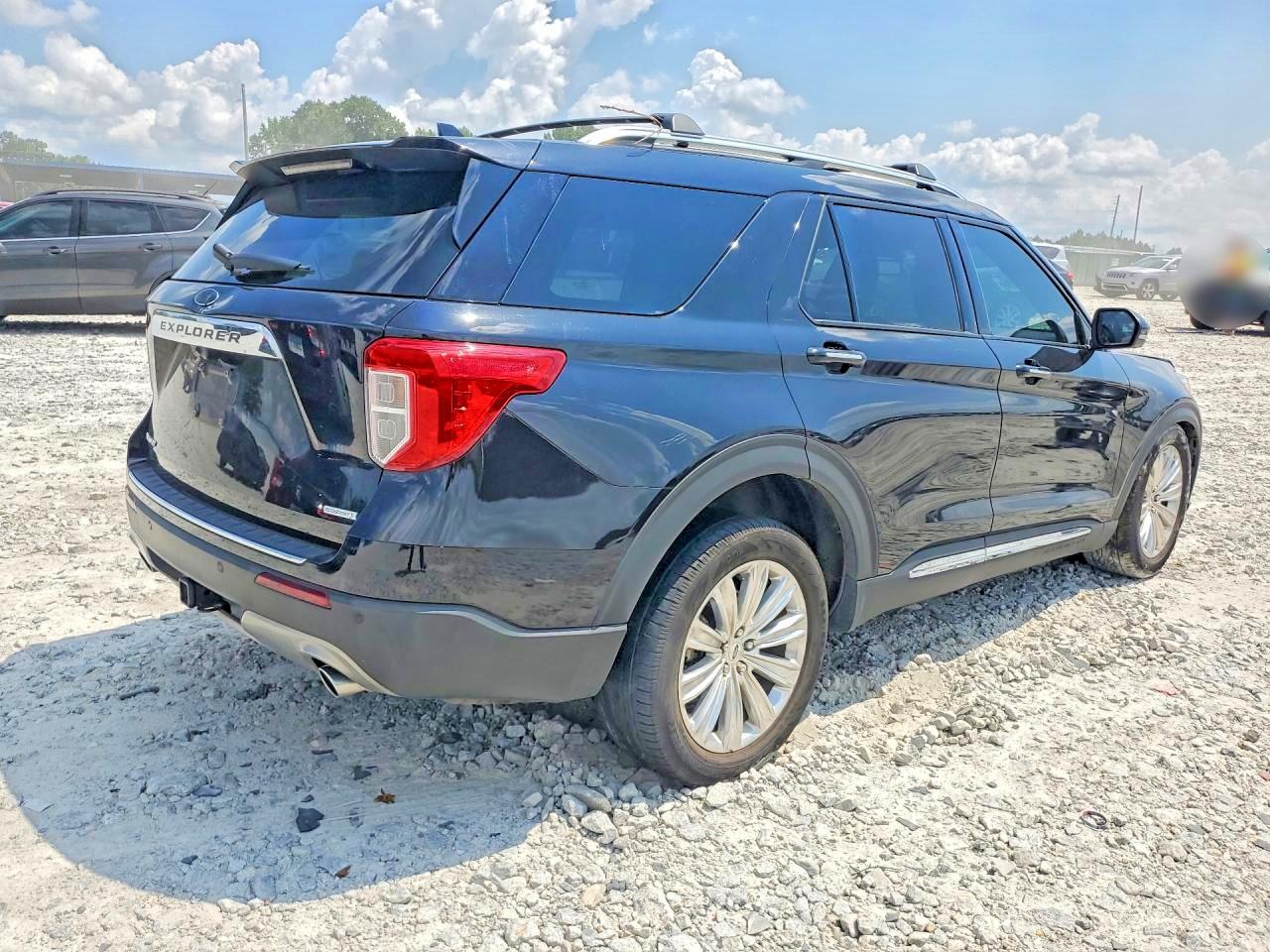 2020 Ford Explorer Limited Black vin: 1FMSK7FHXLGA57869