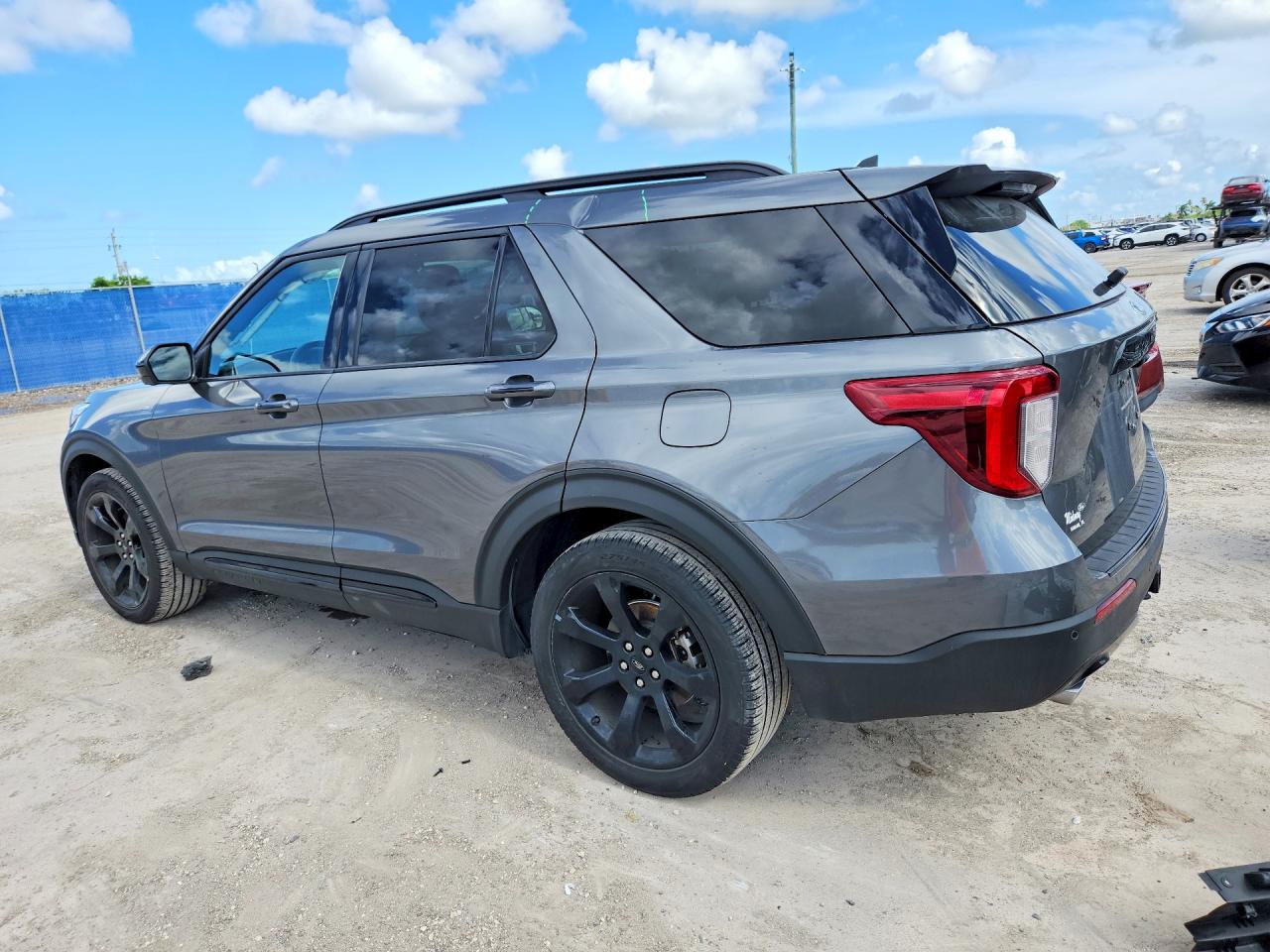 2023 Ford Explorer St-line Gray vin: 1FMSK7KH0PGA41367
