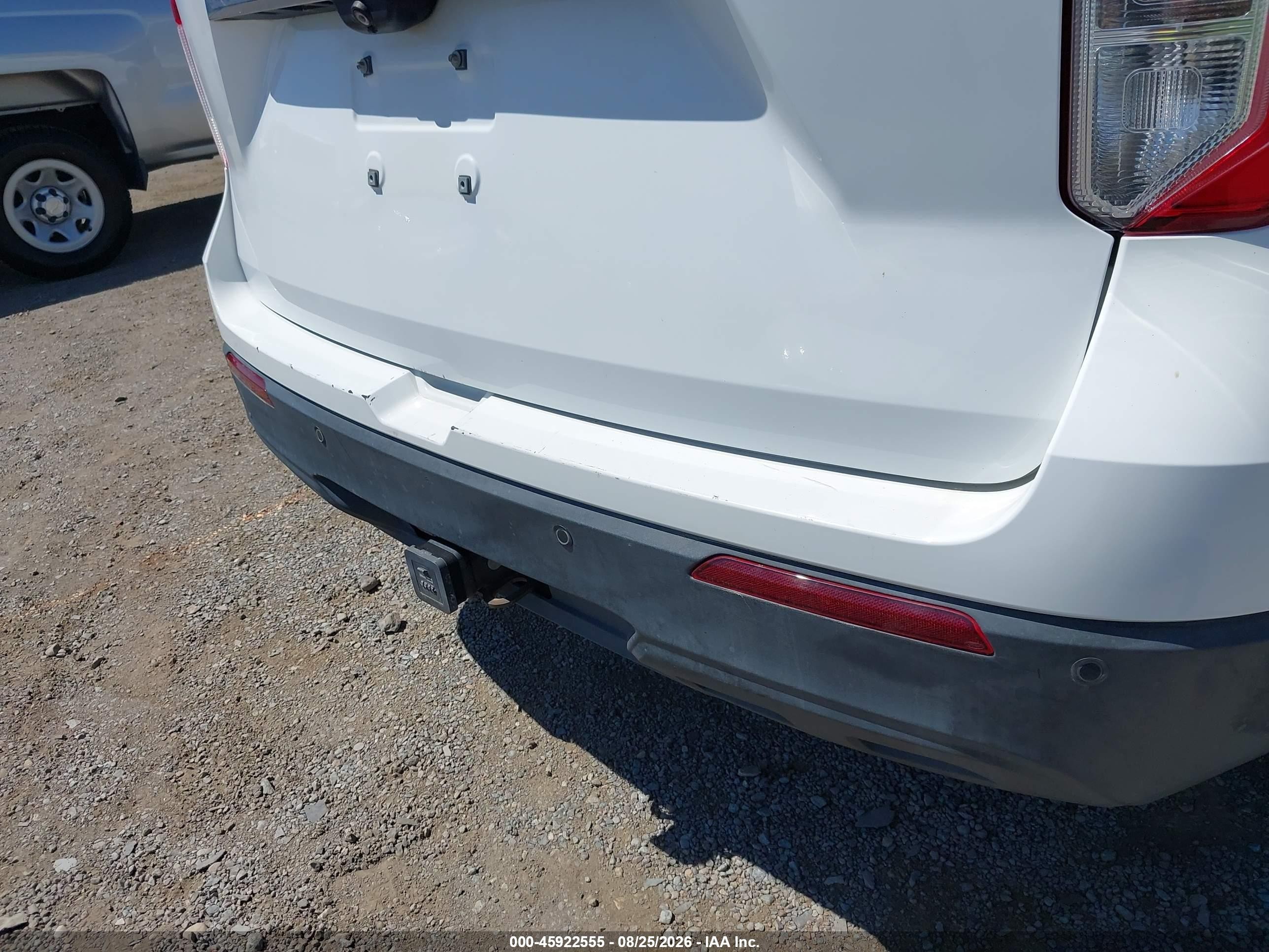 2020 Ford Explorer   Белый vin: 1FMSK8BB2LGC68507