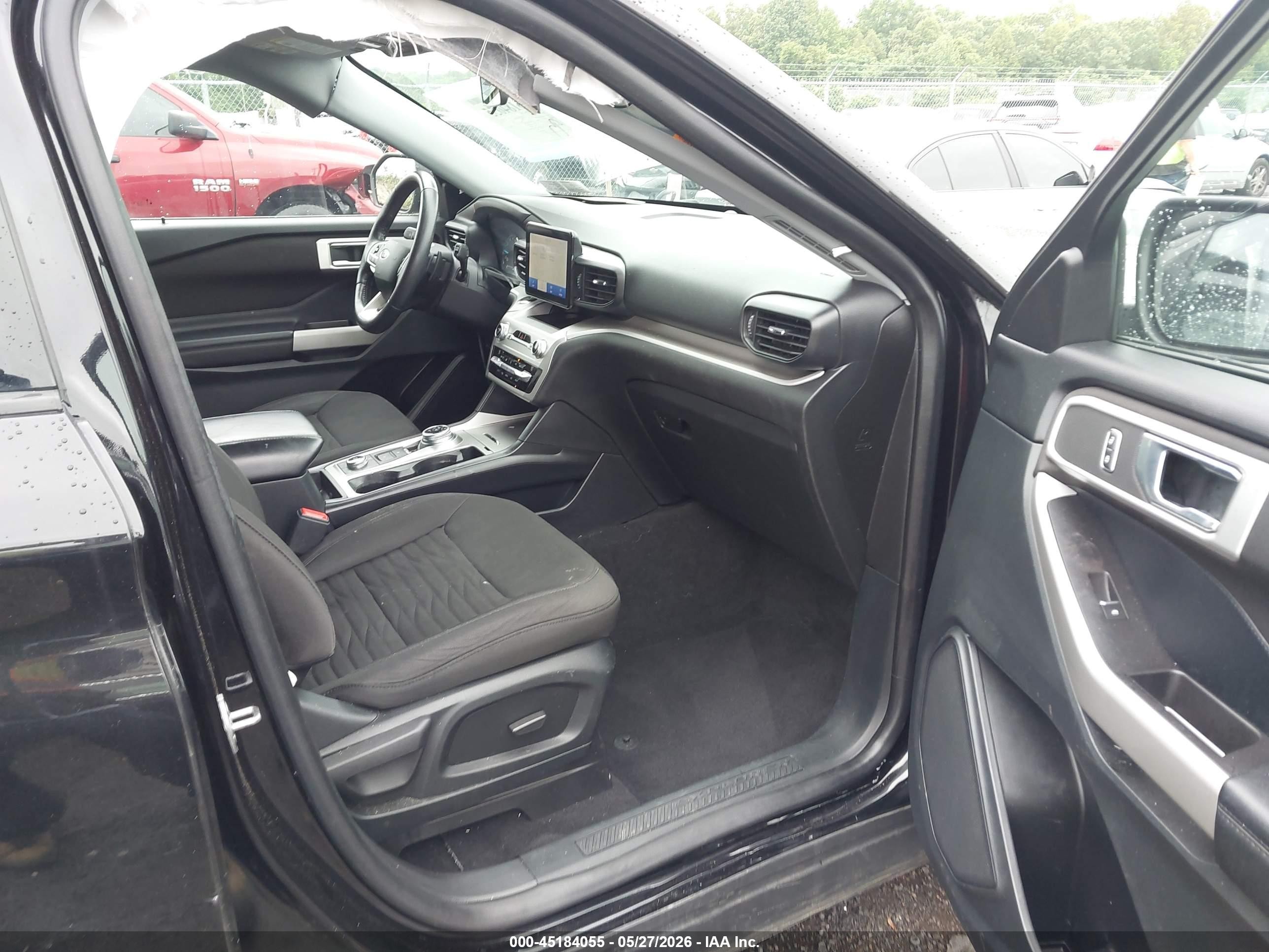 2020 Ford Explorer Xlt Черный vin: 1FMSK8DH0LGC73108