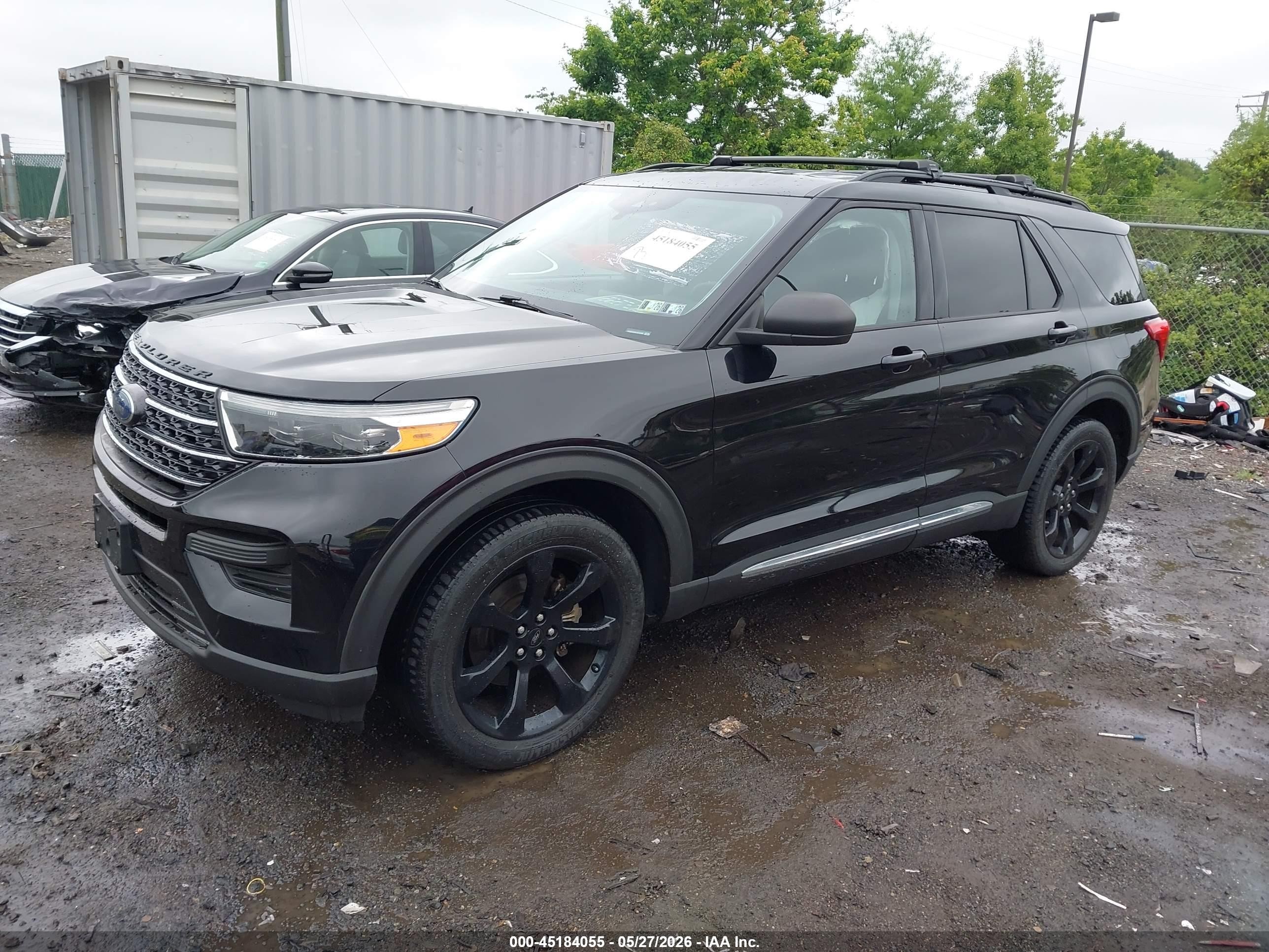 2020 Ford Explorer Xlt Черный vin: 1FMSK8DH0LGC73108