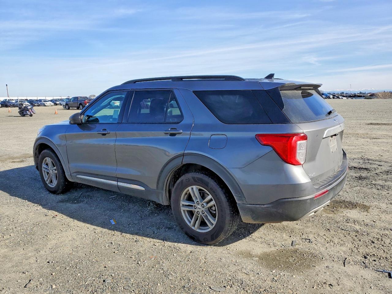 2023 Ford Explorer Xlt Gray vin: 1FMSK8DH0PGB19794