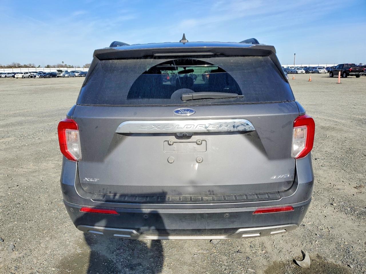 2023 Ford Explorer Xlt Gray vin: 1FMSK8DH0PGB19794