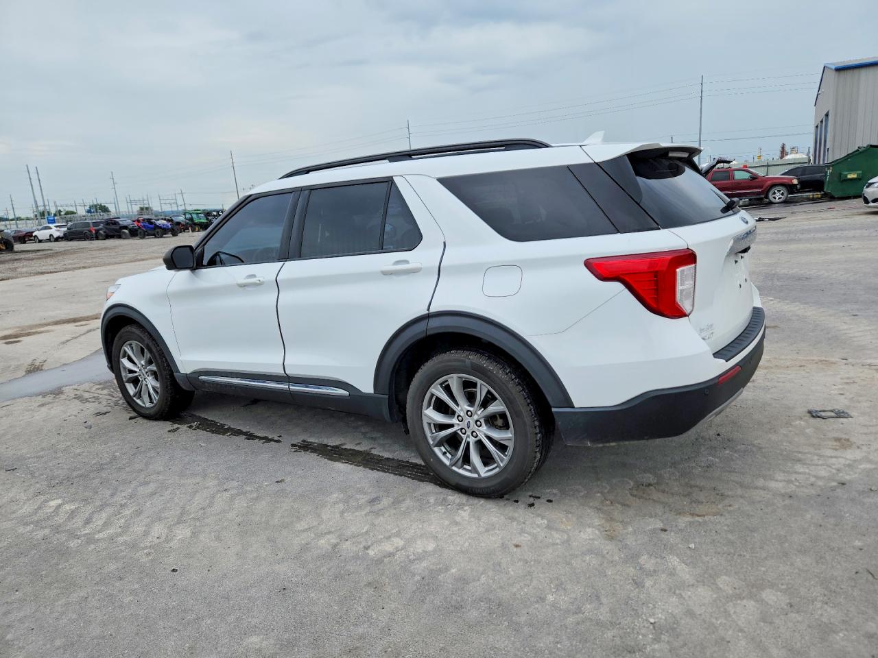 2020 Ford Explorer Xlt Белый vin: 1FMSK8DH1LGB35254