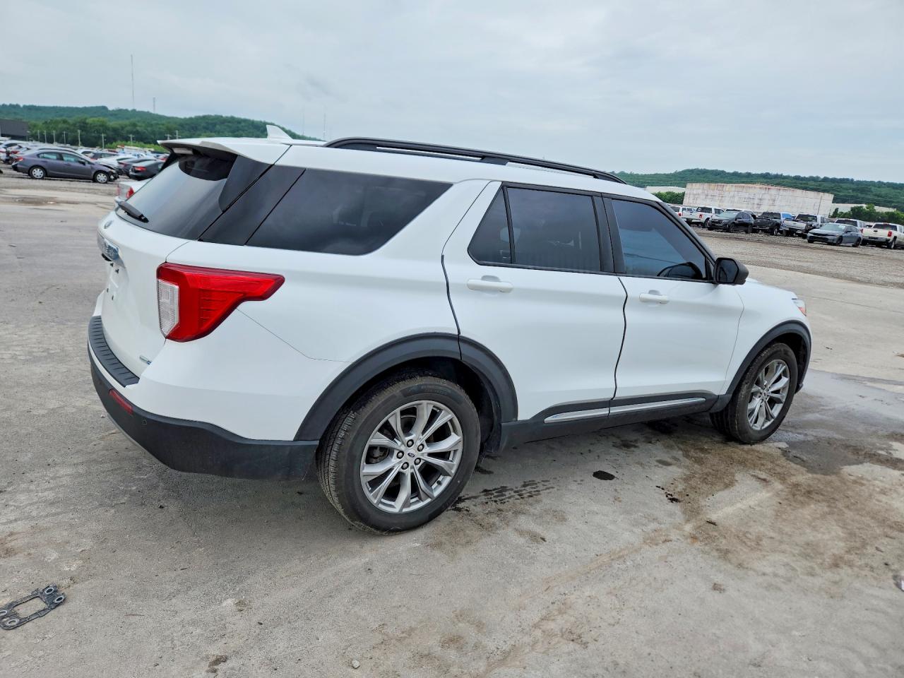 2020 Ford Explorer Xlt Белый vin: 1FMSK8DH1LGB35254