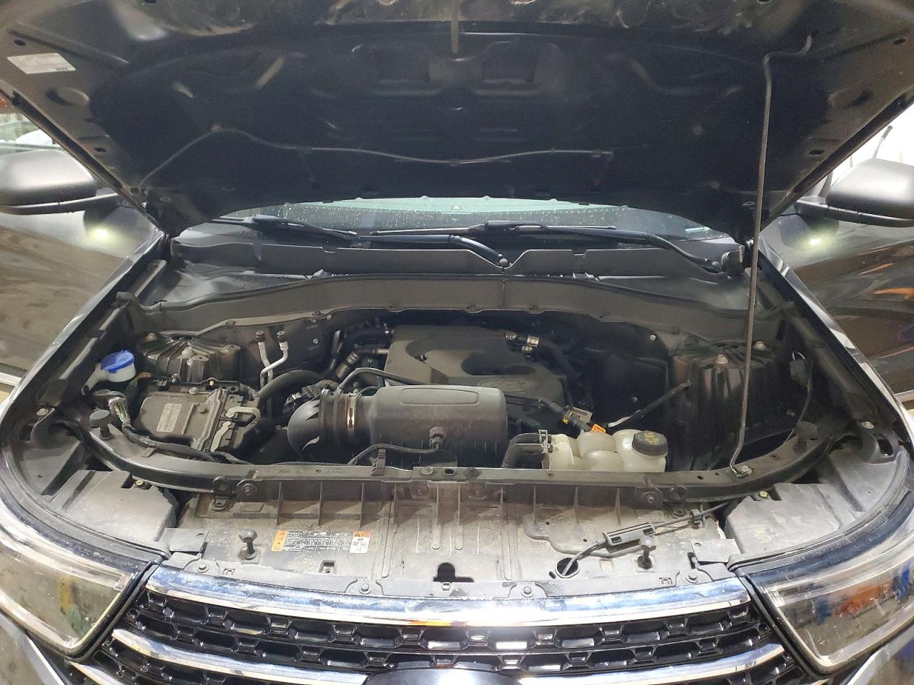 2020 Ford Explorer Xlt Gray vin: 1FMSK8DH1LGC57726