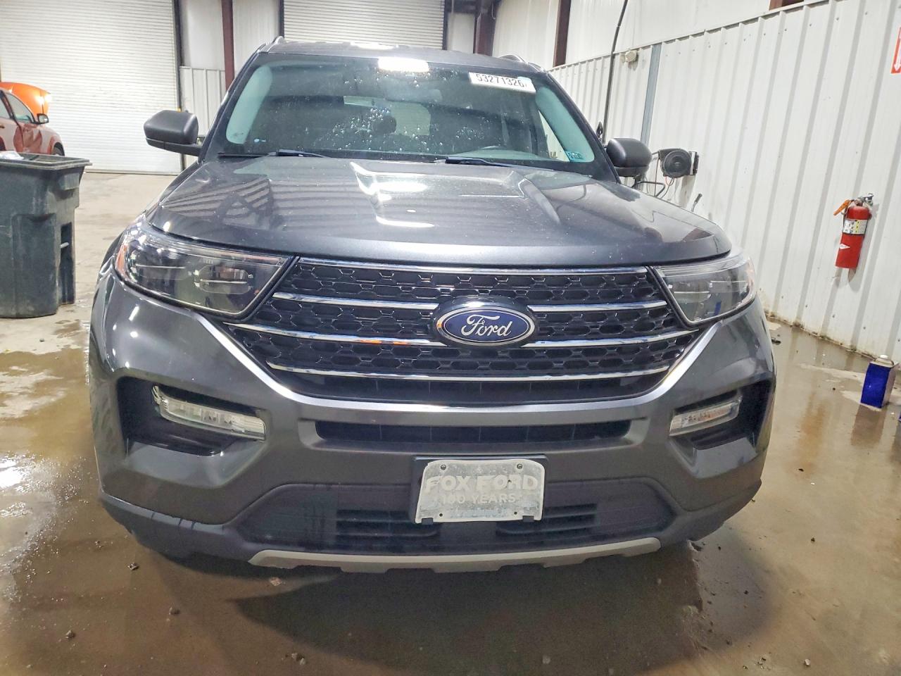 2020 Ford Explorer Xlt Gray vin: 1FMSK8DH1LGC57726