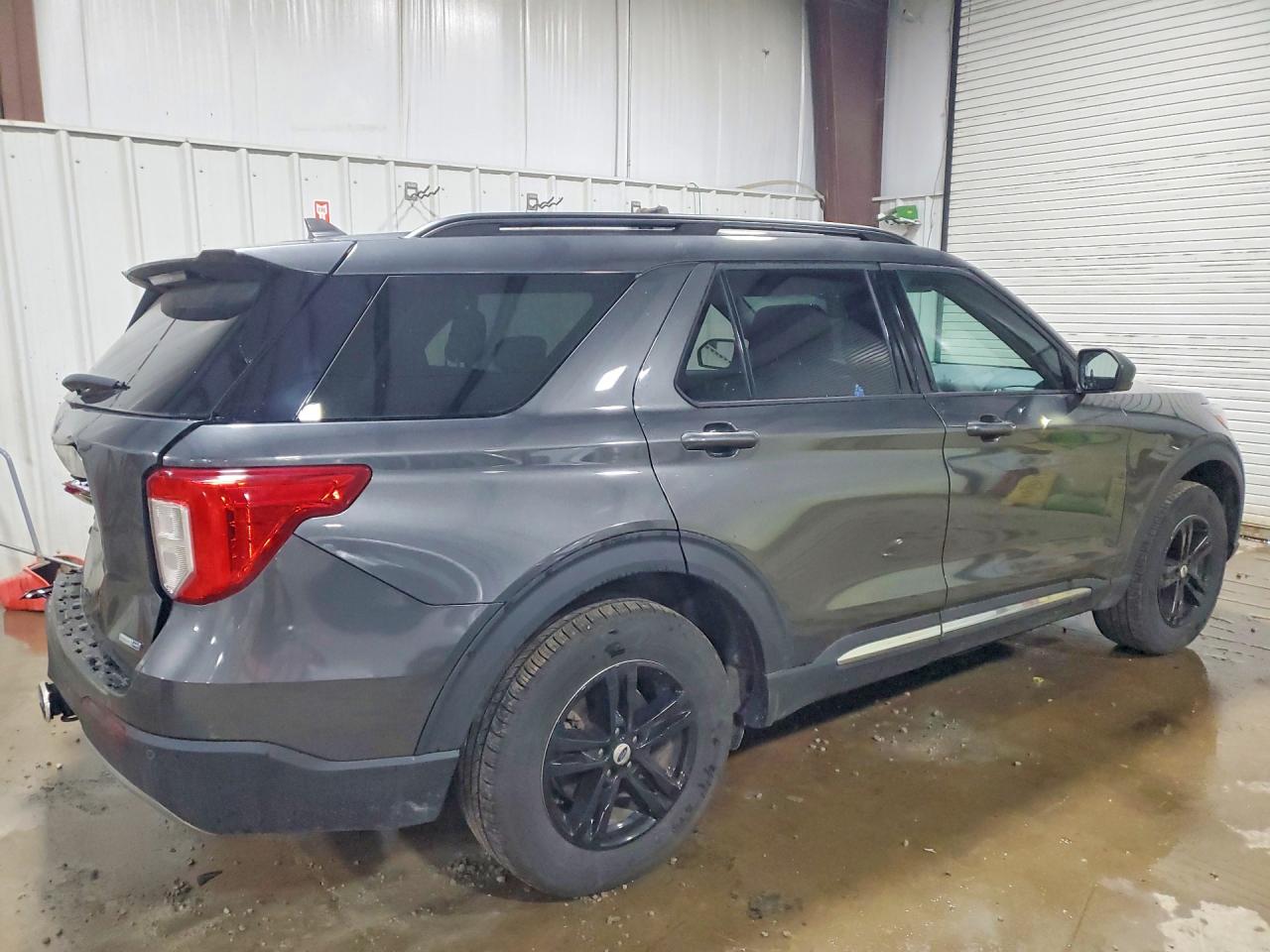 2020 Ford Explorer Xlt Gray vin: 1FMSK8DH1LGC57726