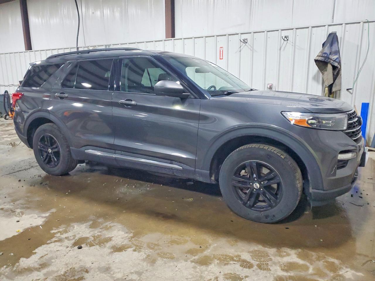 2020 Ford Explorer Xlt Gray vin: 1FMSK8DH1LGC57726