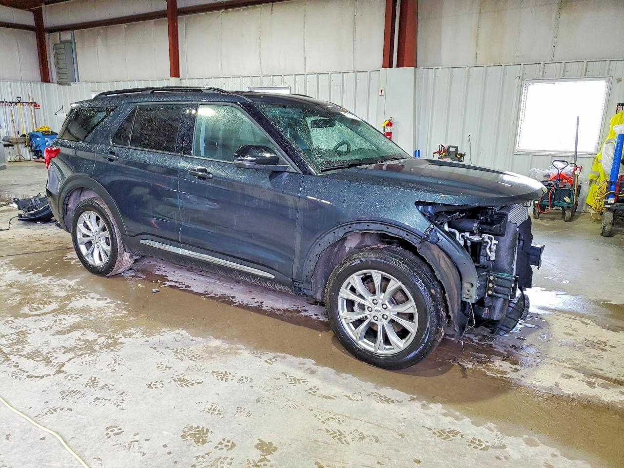 2024 Ford Explorer Xlt Blue vin: 1FMSK8DH1RGA23286