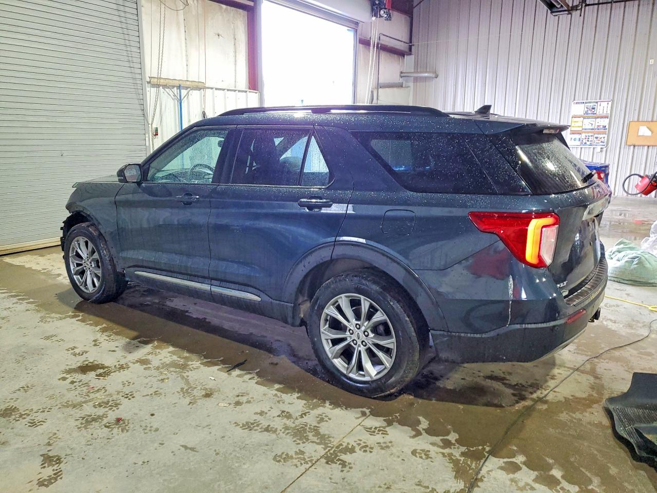 2024 Ford Explorer Xlt Blue vin: 1FMSK8DH1RGA23286