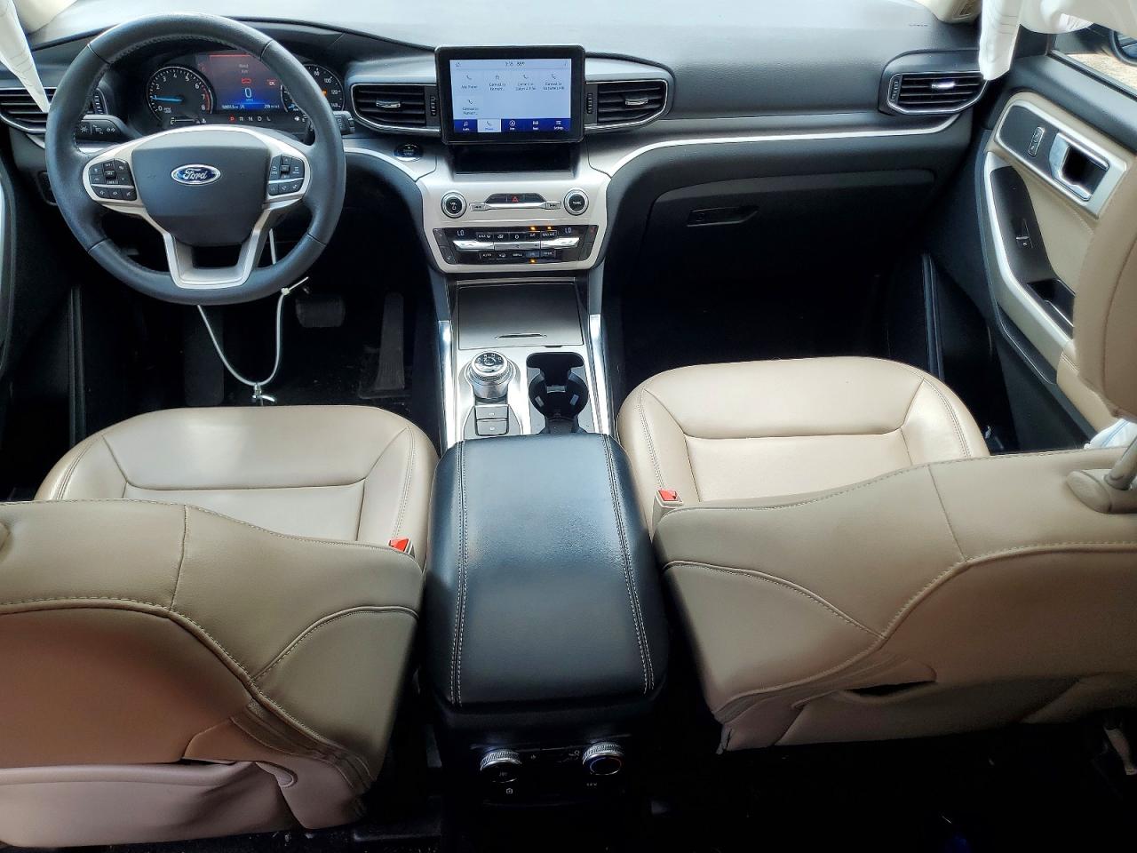 2021 Ford Explorer Xlt Black vin: 1FMSK8DH2MGB78406