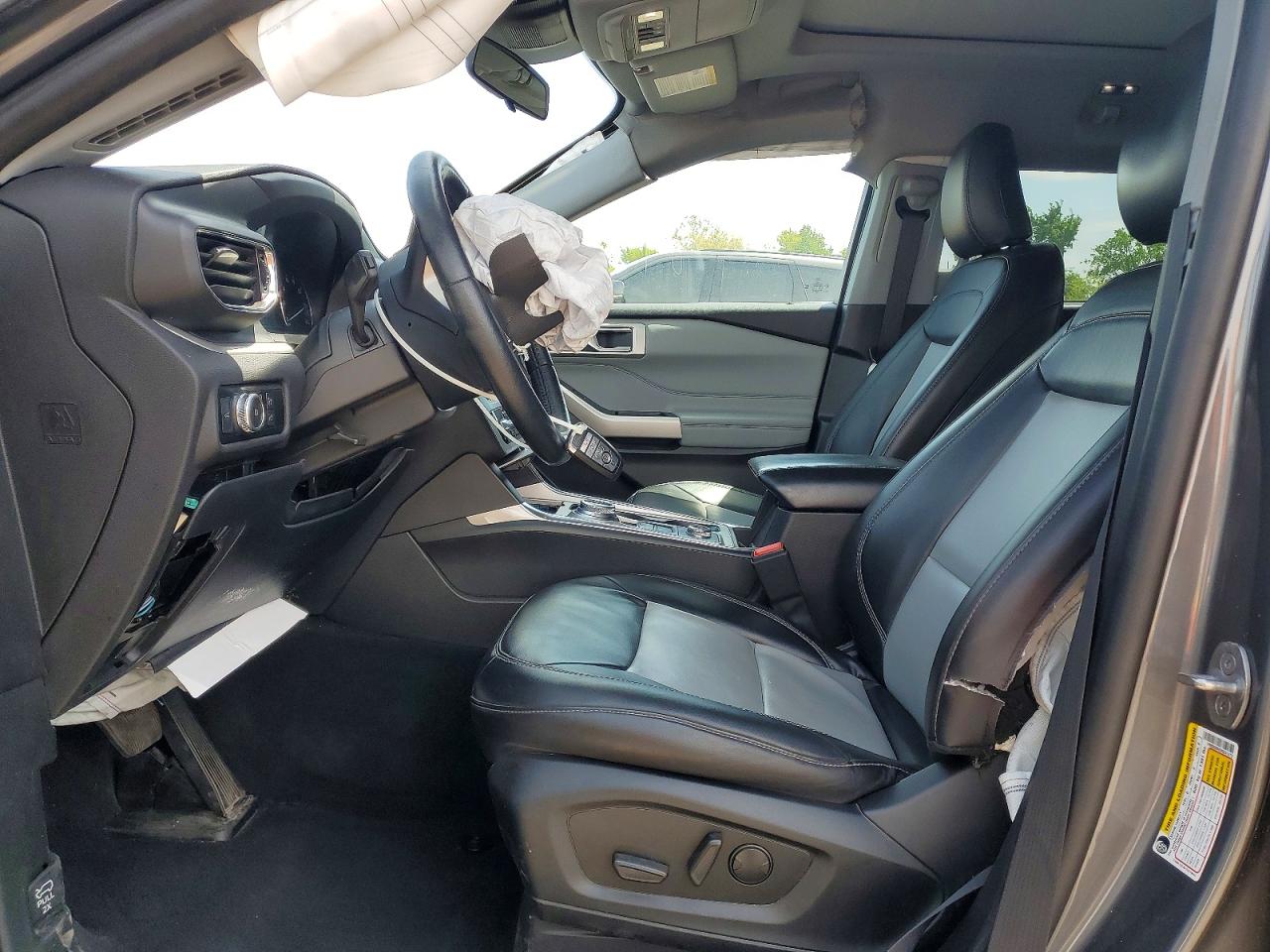 2022 Ford Explorer Xlt Gray vin: 1FMSK8DH2NGC41473