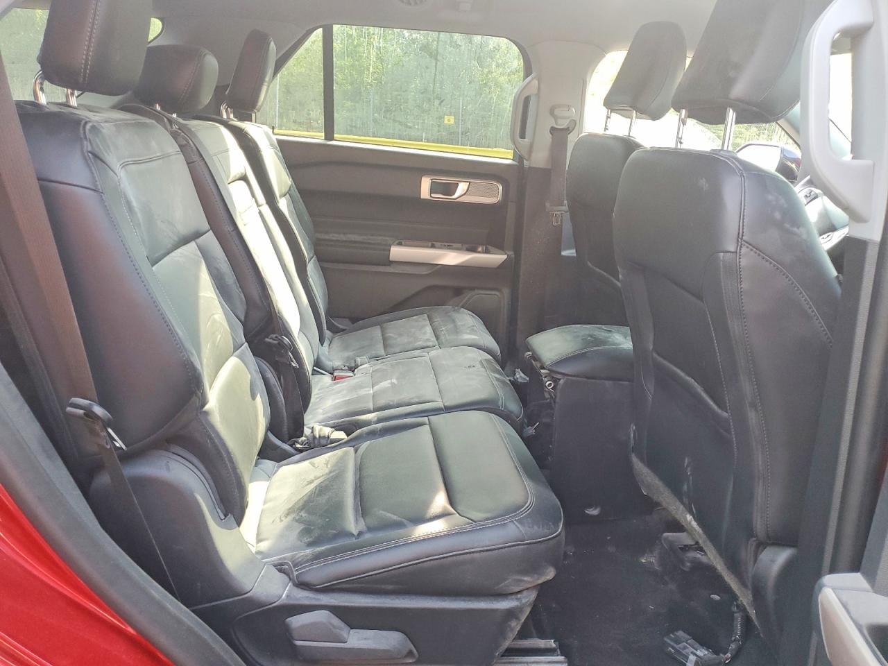 2023 Ford Explorer Xlt Red vin: 1FMSK8DH4PGA78862