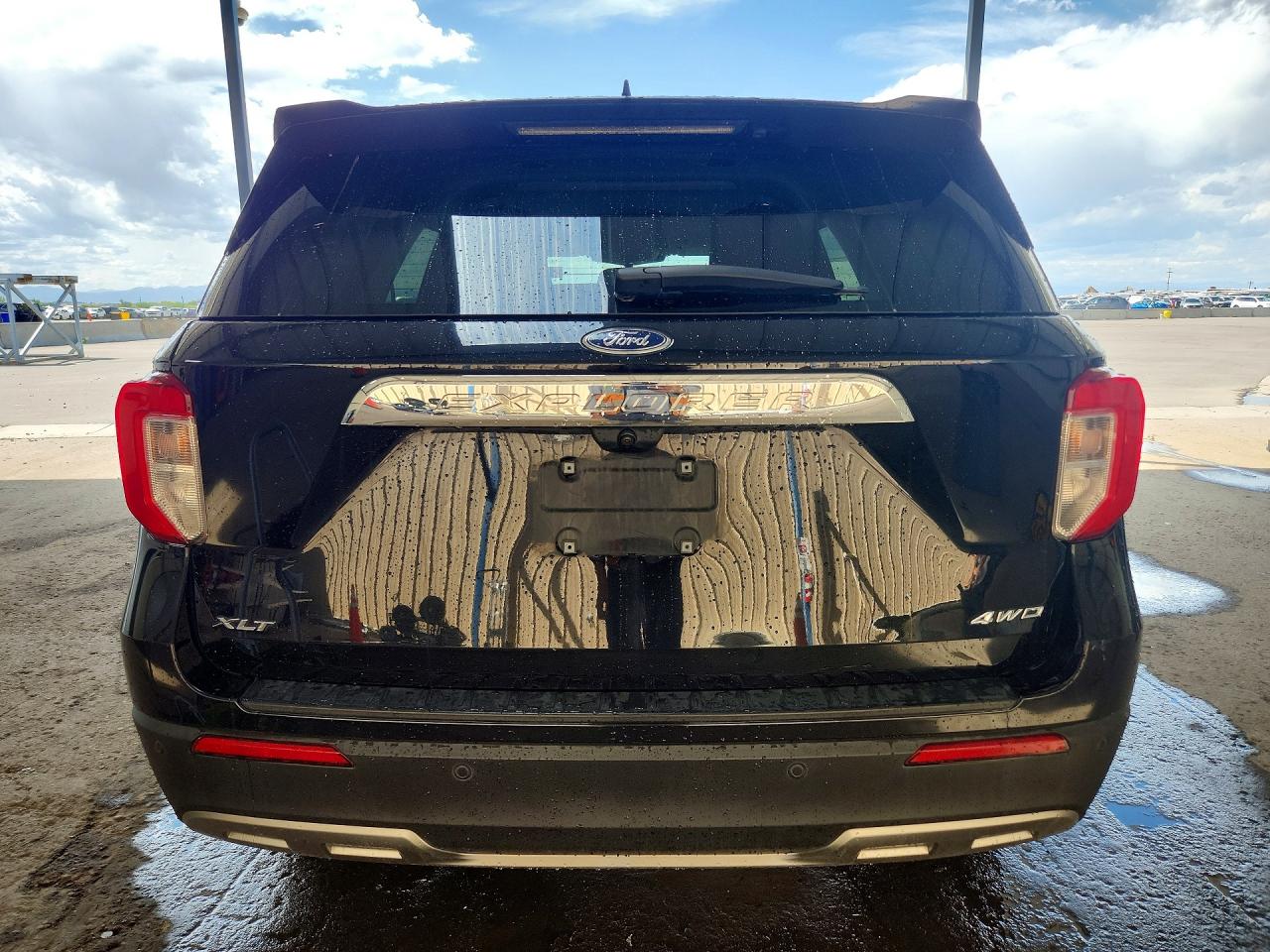 2024 Ford Explorer Xlt Black vin: 1FMSK8DH6RGA05446