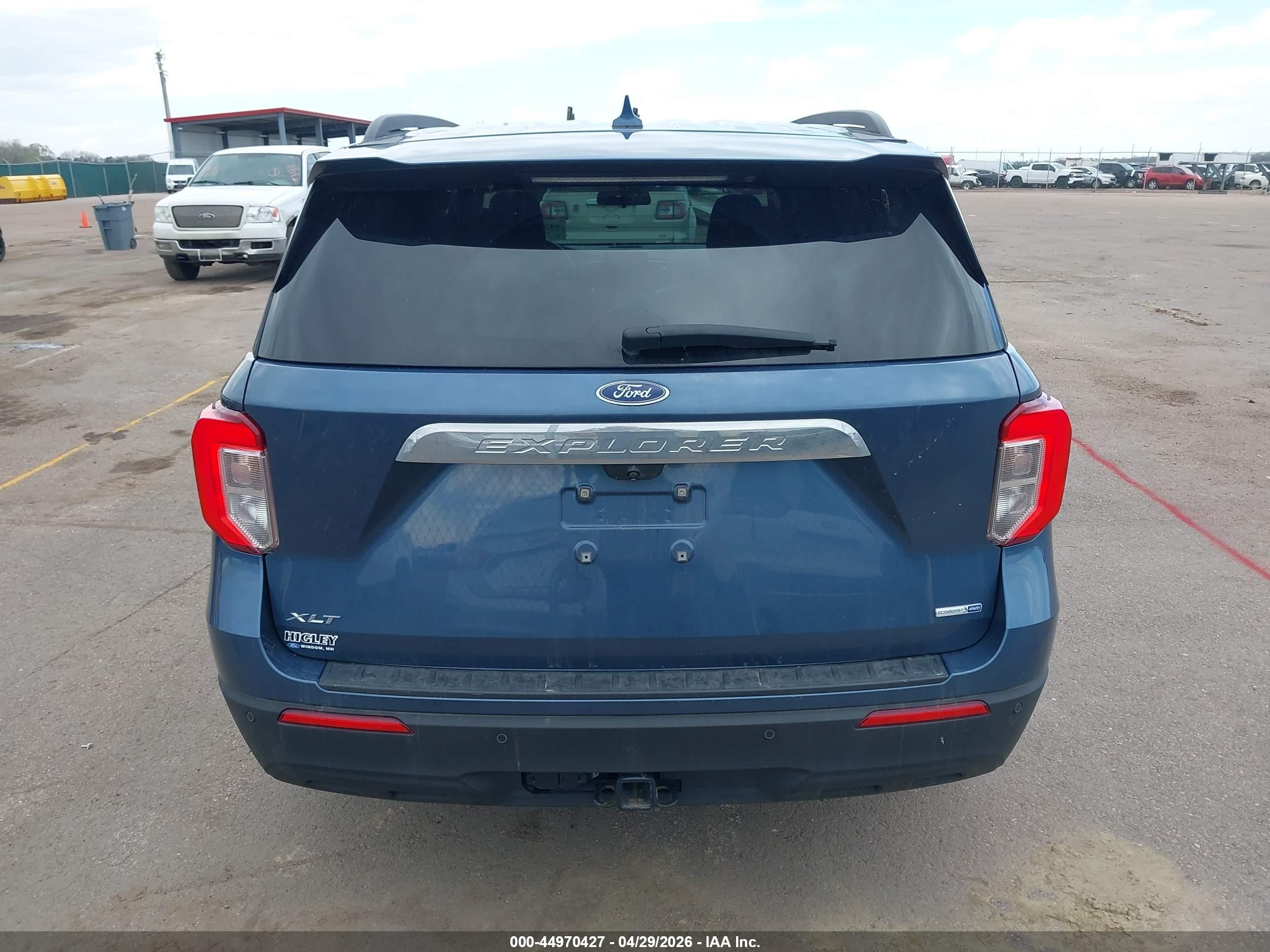 2020 Ford Explorer Xlt Blue vin: 1FMSK8DH7LGA92653