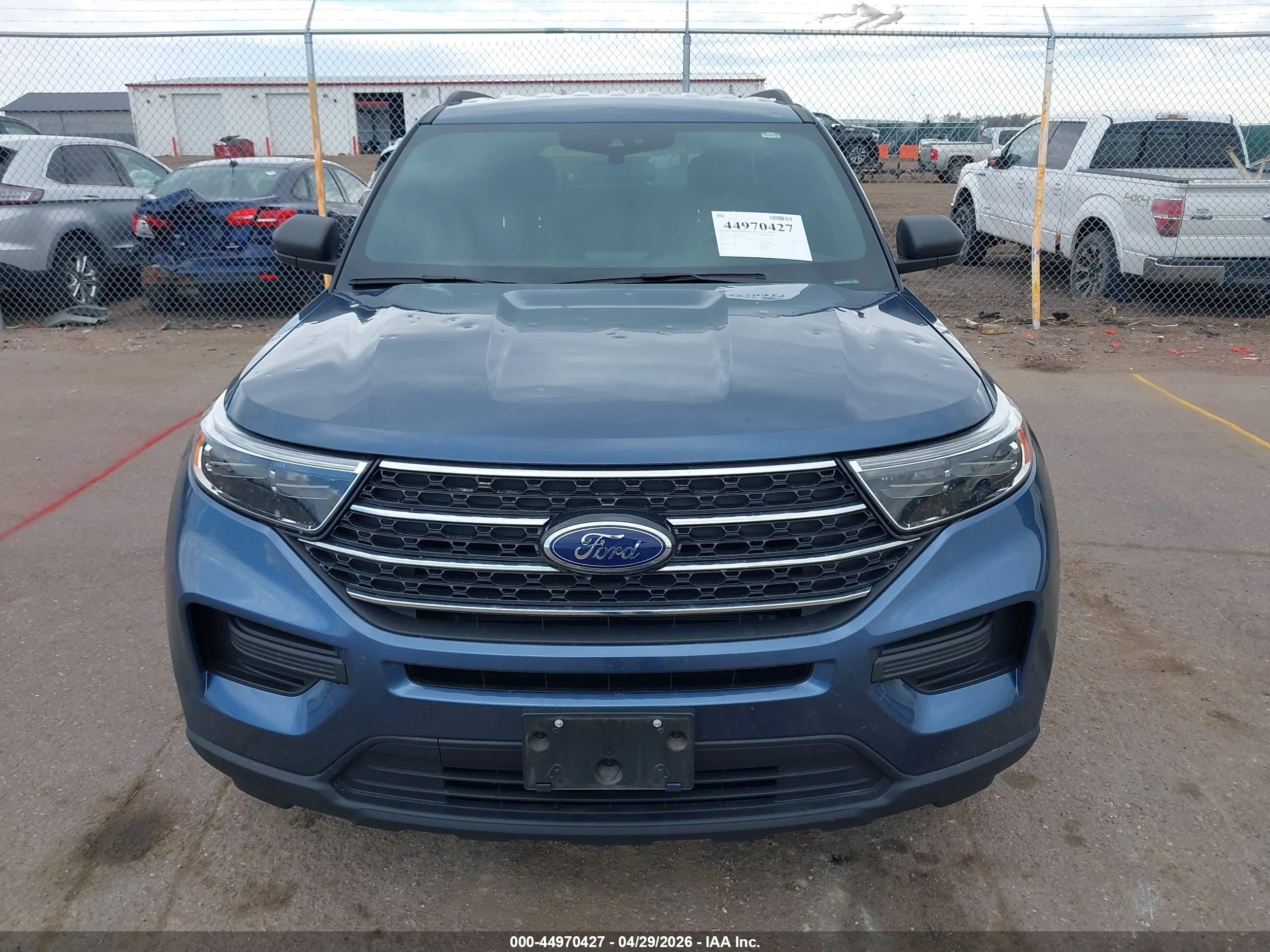 2020 Ford Explorer Xlt Blue vin: 1FMSK8DH7LGA92653