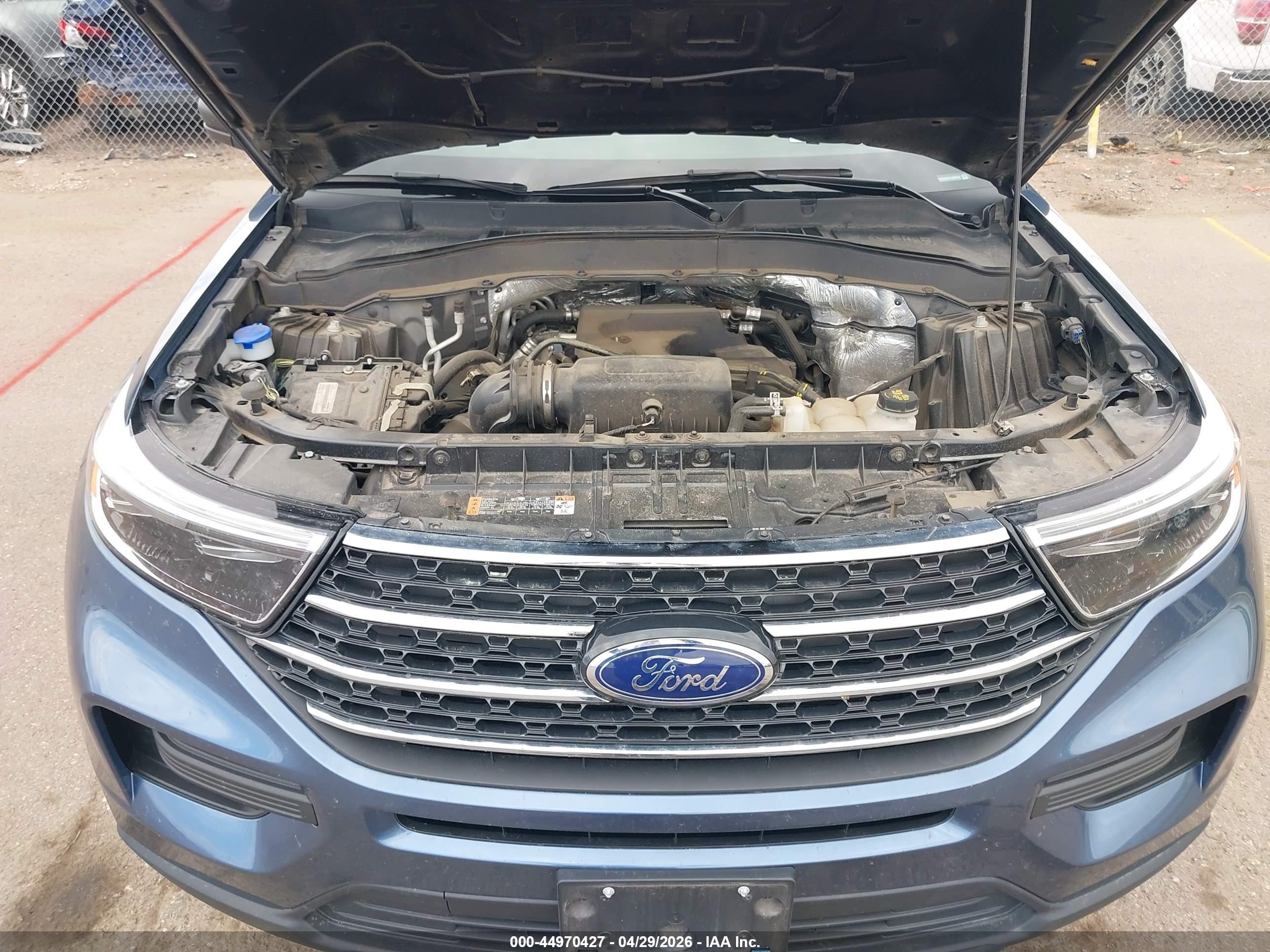2020 Ford Explorer Xlt Blue vin: 1FMSK8DH7LGA92653