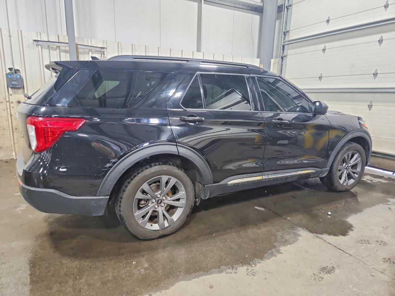 2020 Ford Explorer Xlt Black vin: 1FMSK8DH7LGC78869