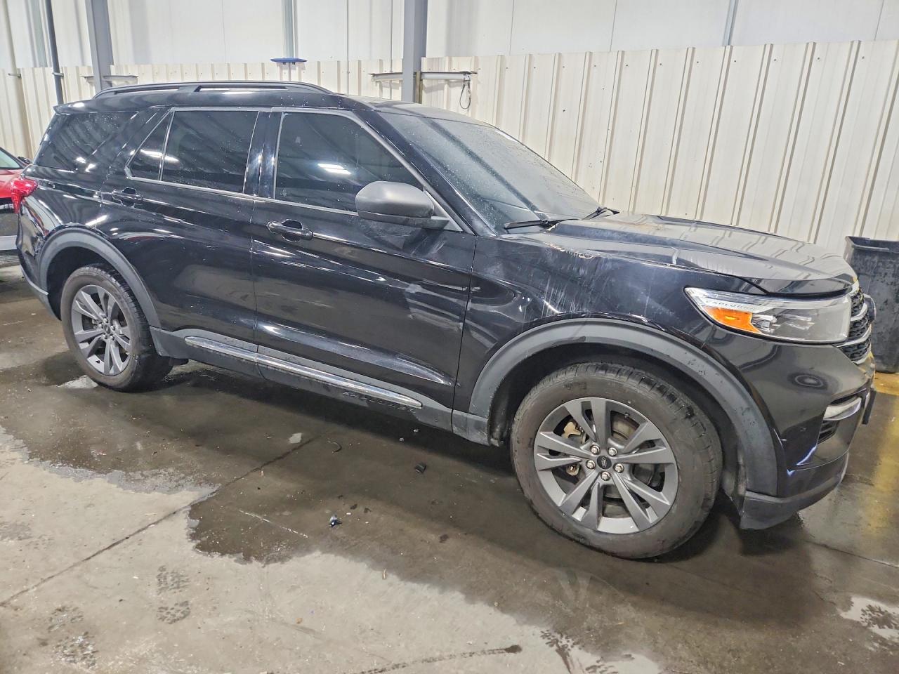 2020 Ford Explorer Xlt Black vin: 1FMSK8DH7LGC78869