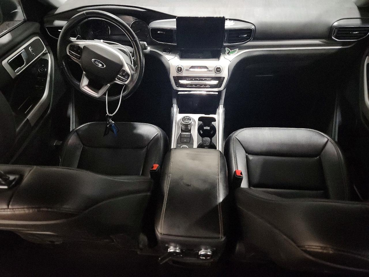 2020 Ford Explorer Xlt Black vin: 1FMSK8DH7LGC78869