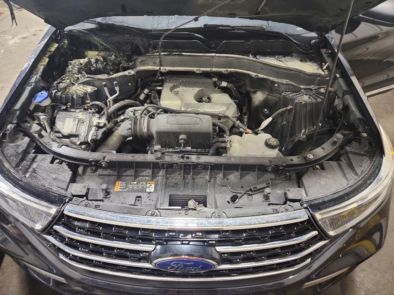2020 Ford Explorer Xlt Black vin: 1FMSK8DH7LGC78869