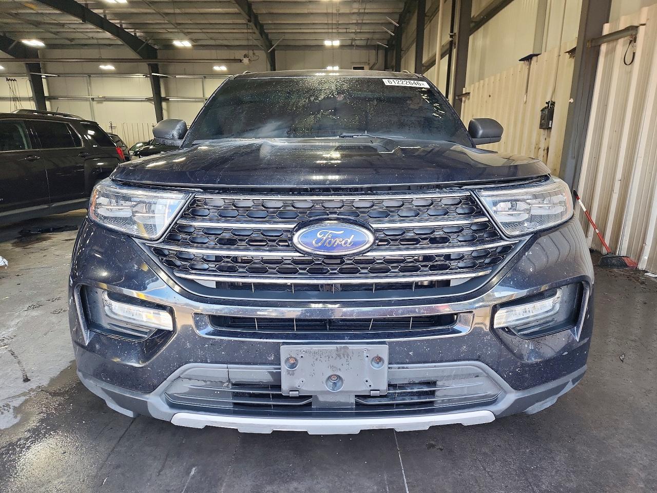 2020 Ford Explorer Xlt Black vin: 1FMSK8DH7LGC78869