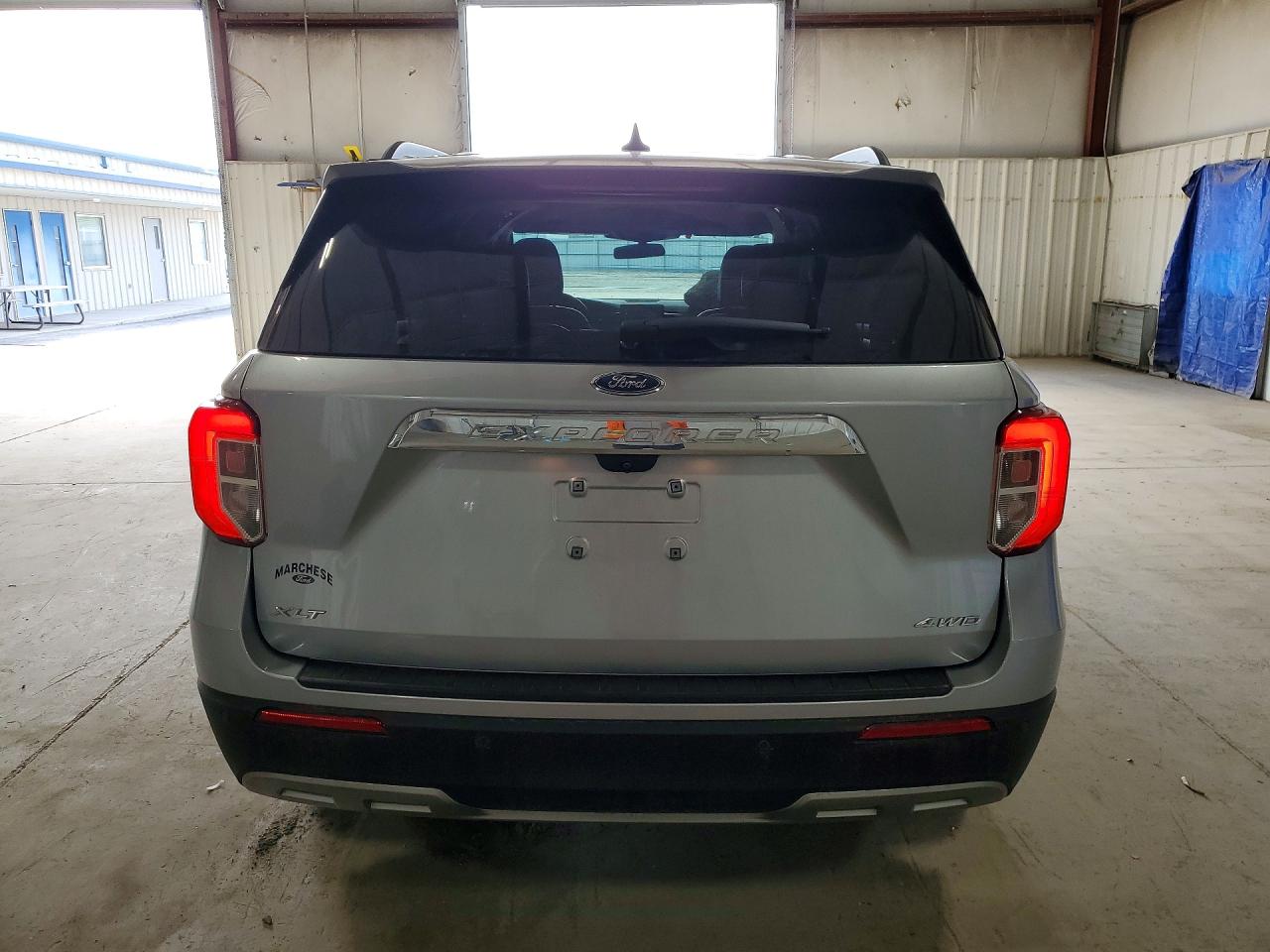 2021 Ford Explorer Xlt Silver vin: 1FMSK8DH7MGC27681