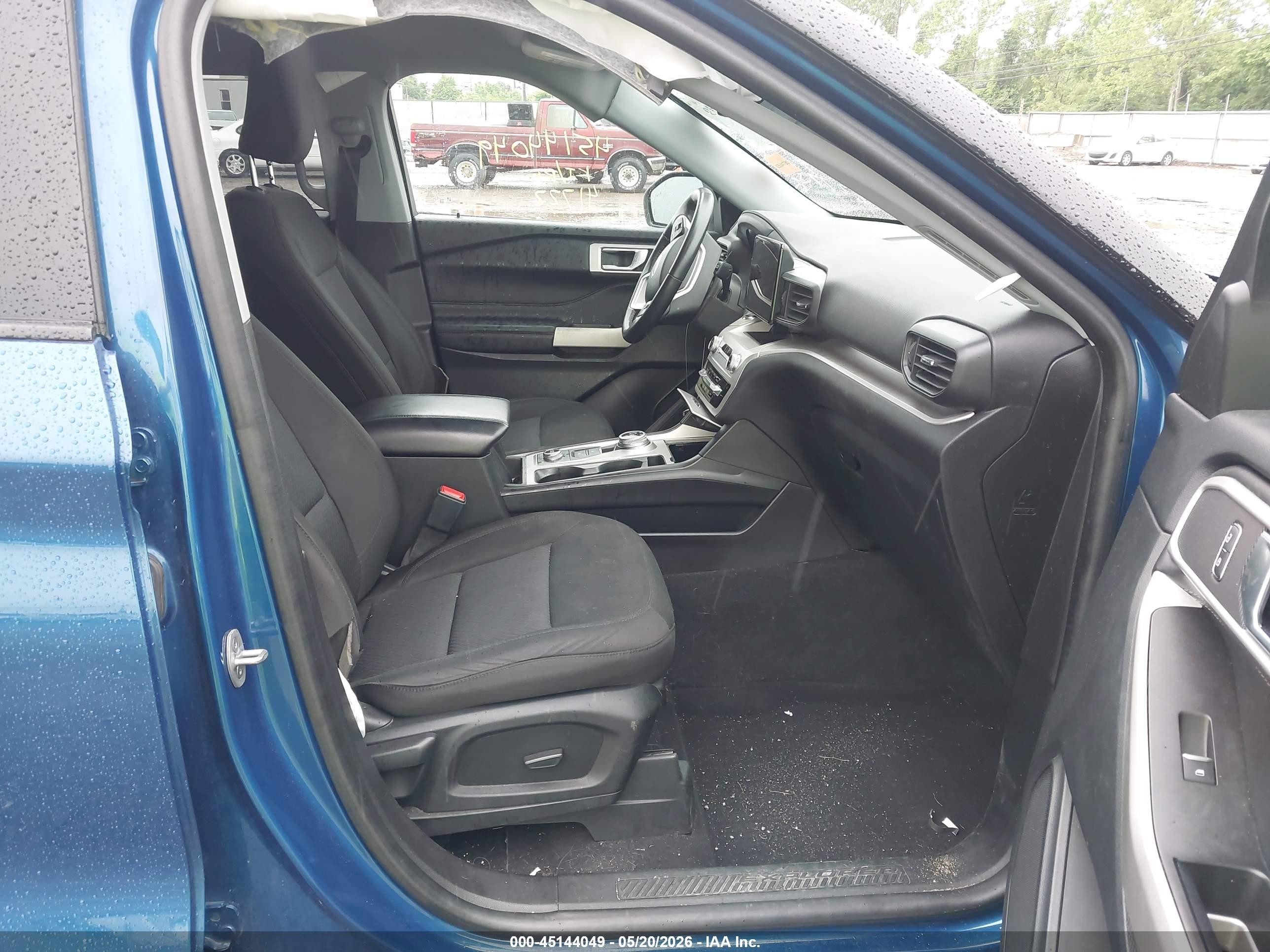 2022 Ford Explorer Xlt Blue vin: 1FMSK8DH7NGC20618