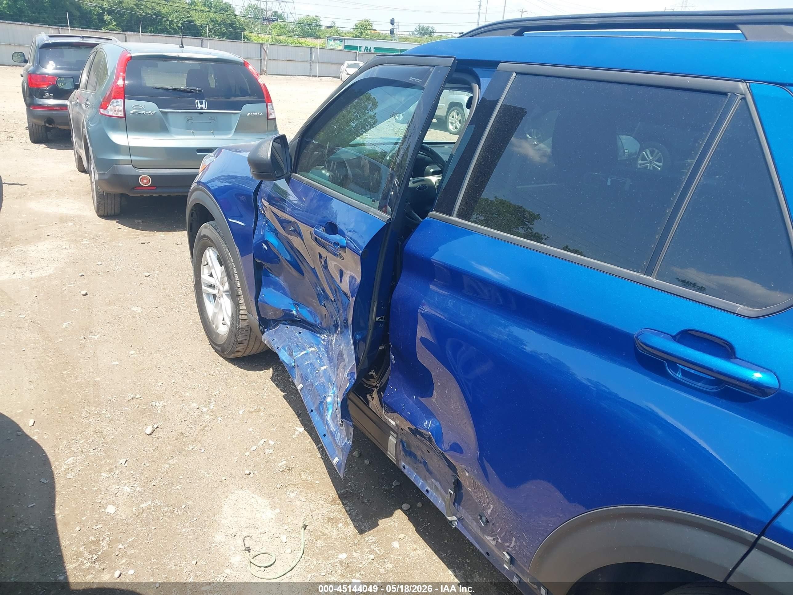 2022 Ford Explorer Xlt Blue vin: 1FMSK8DH7NGC20618