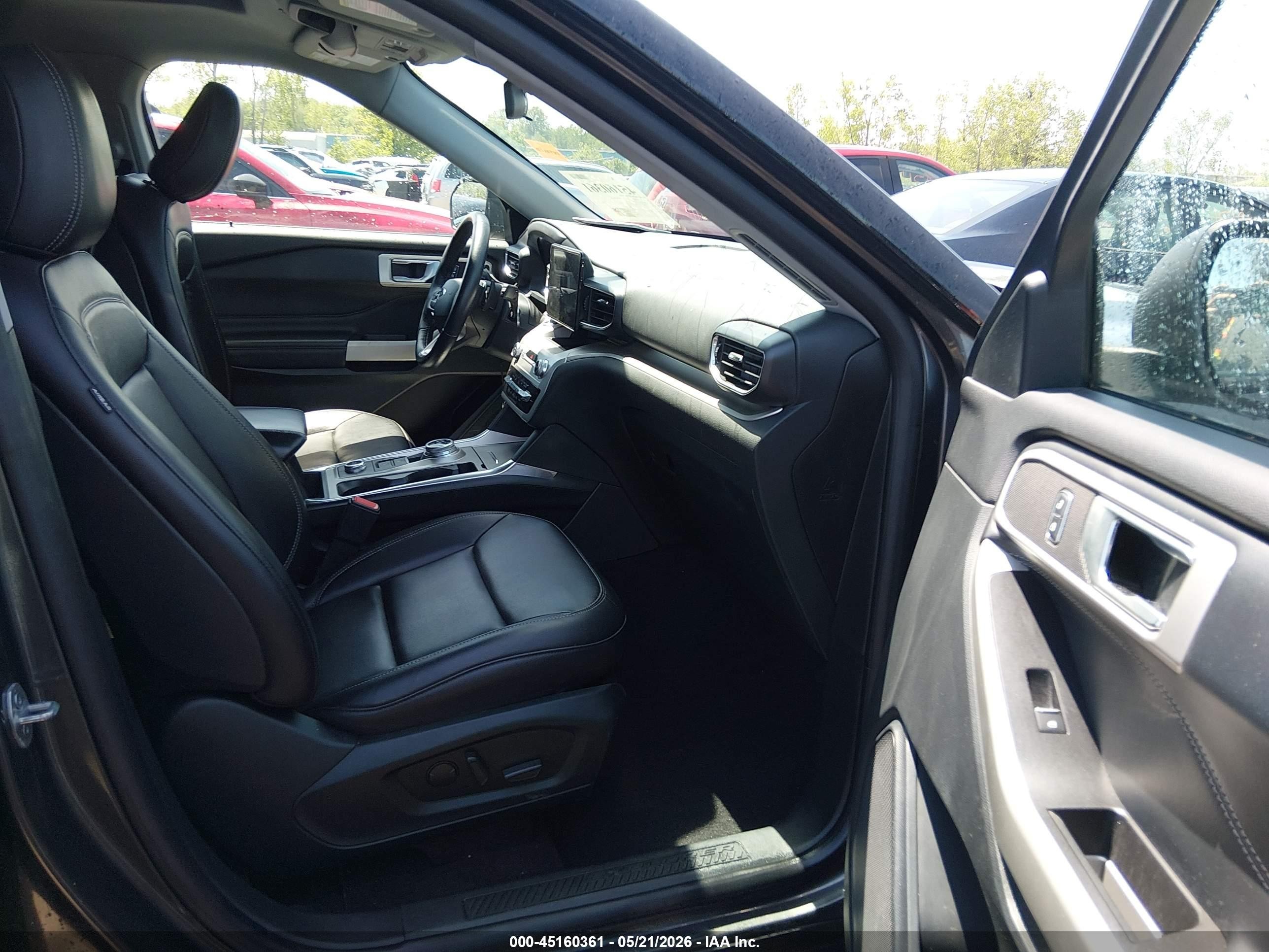 2020 Ford Explorer Xlt Gray vin: 1FMSK8DH8LGC43385
