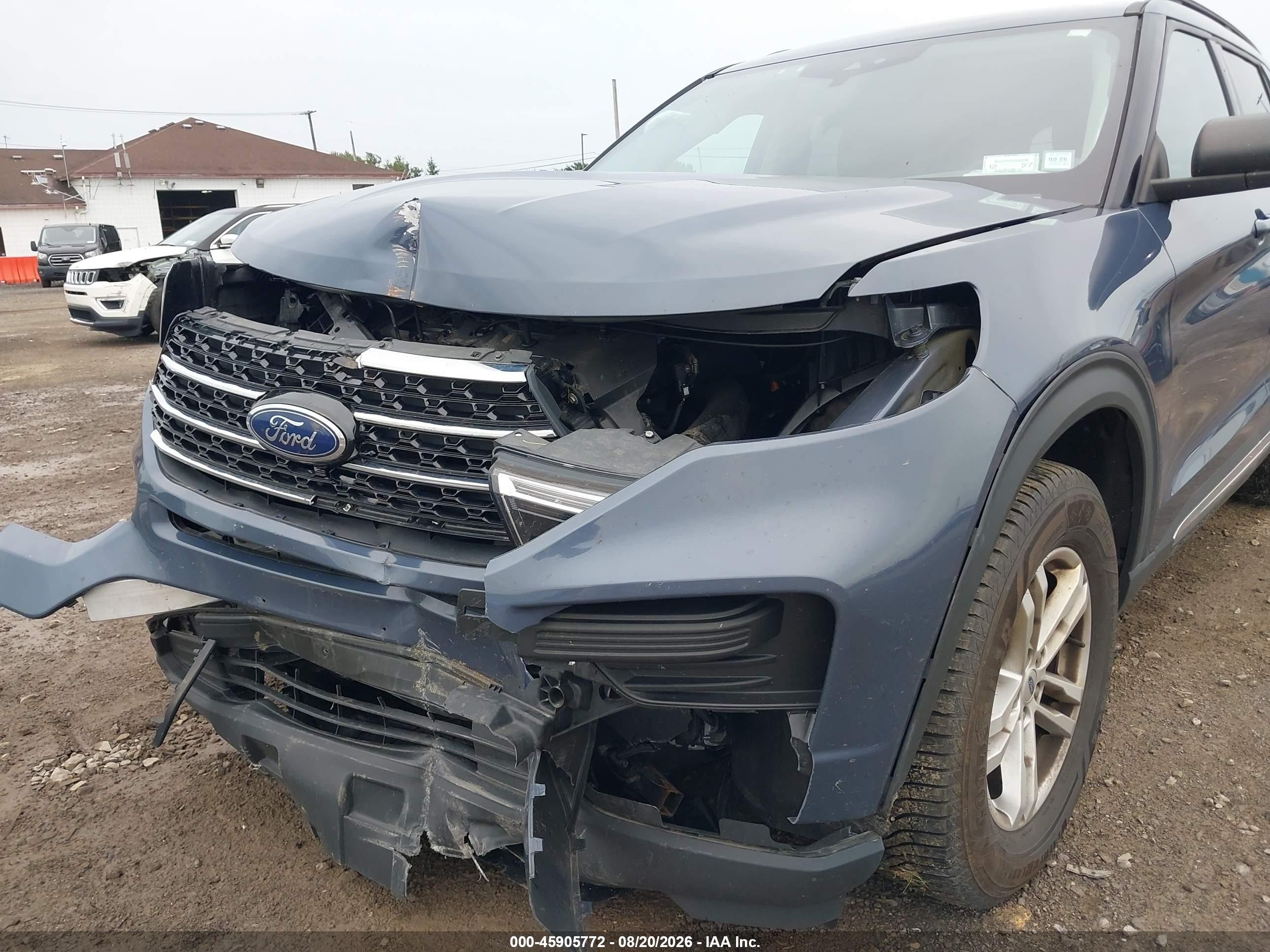 2021 Ford Explorer Xlt Blue vin: 1FMSK8DH8MGB87305