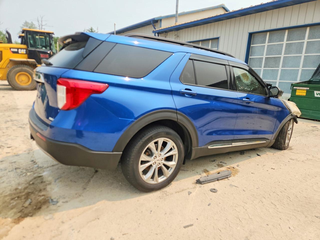 2020 Ford Explorer Xlt Blue vin: 1FMSK8DH9LGB44350