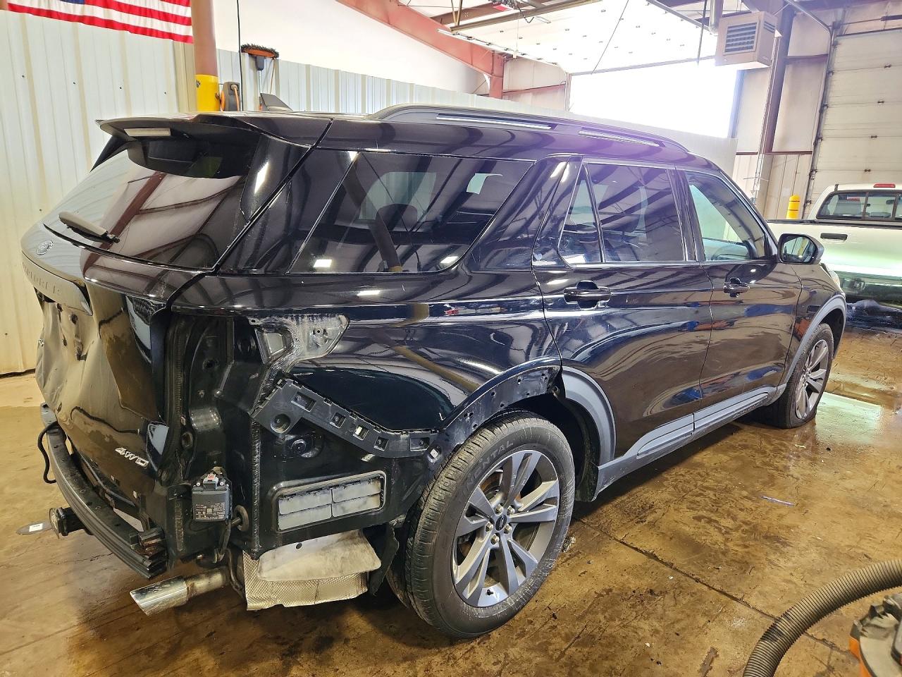 2021 Ford Explorer Xlt Black vin: 1FMSK8DH9MGA66962