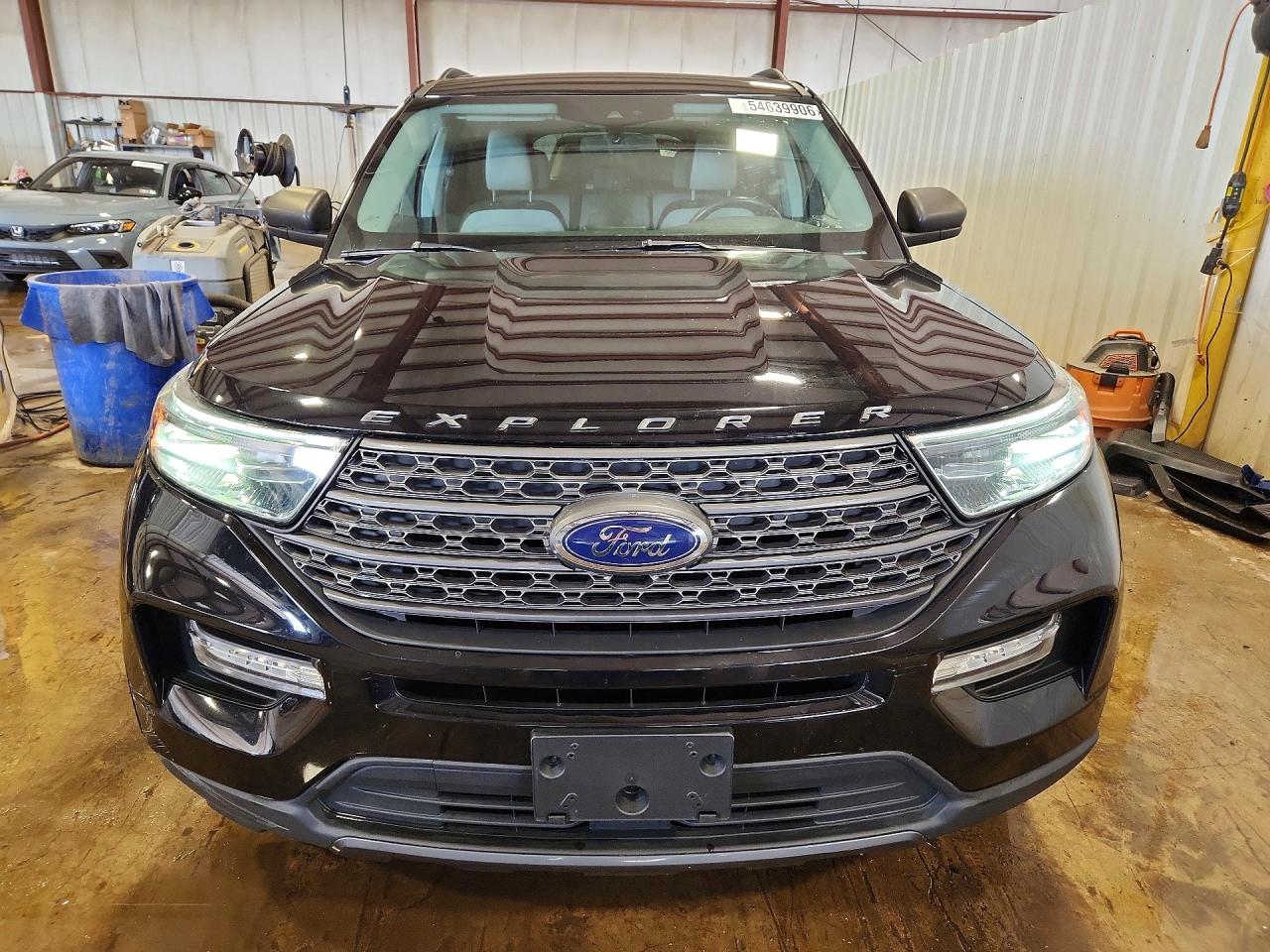 2021 Ford Explorer Xlt Black vin: 1FMSK8DH9MGA66962